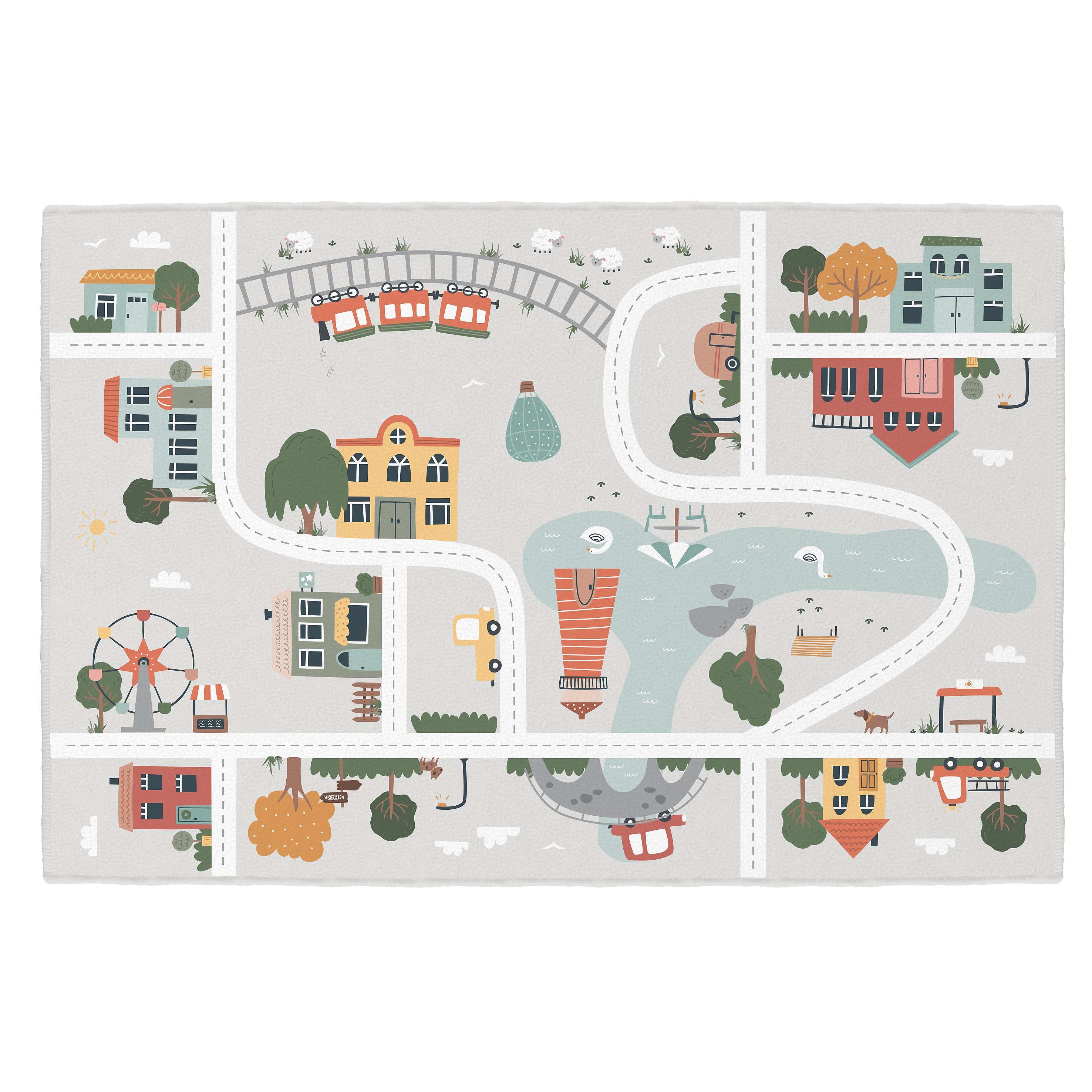 "Achoka Spielteppich ""Little City""" Unkategorisiert online kaufen
