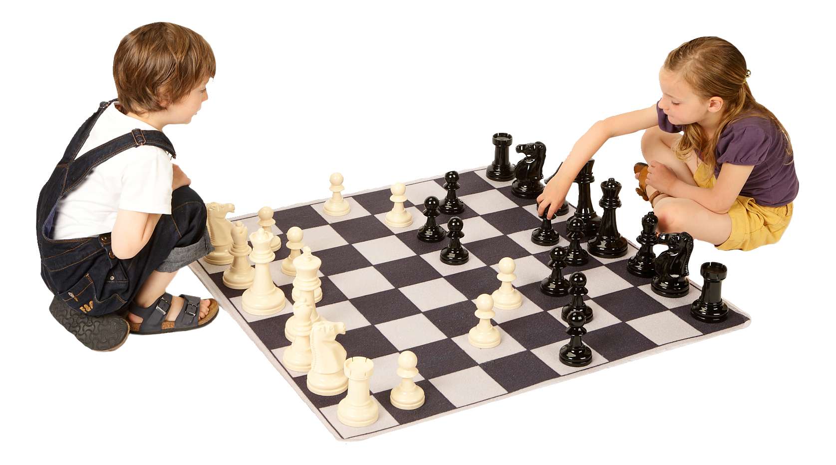 Achoka Spielteppich-Set "Schach" Unkategorisiert online kaufen