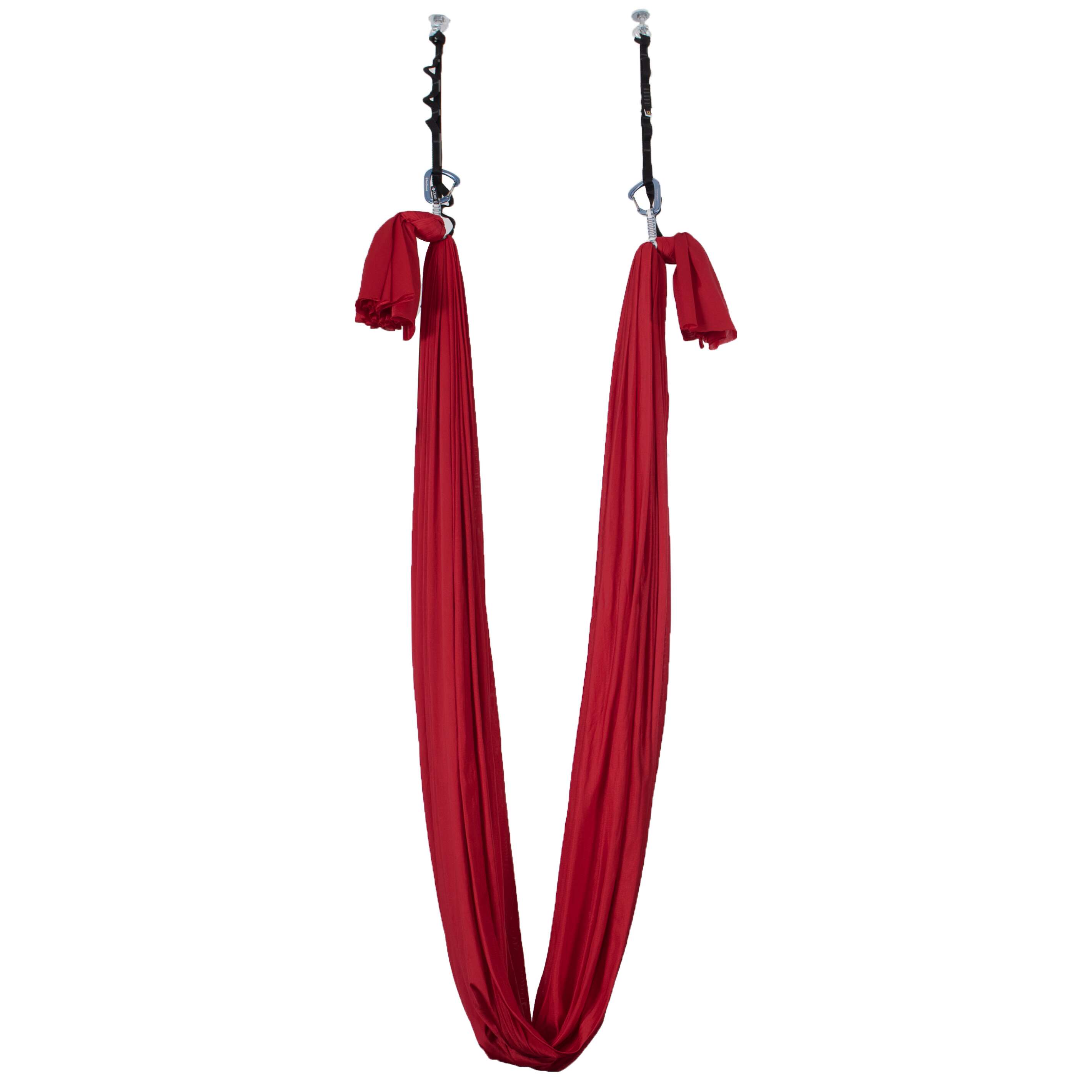 AerialX Yoga-Tuch "Aerialyoga", Dunkelrot, Mit 2 Deckenankern Unkategorisiert online kaufen