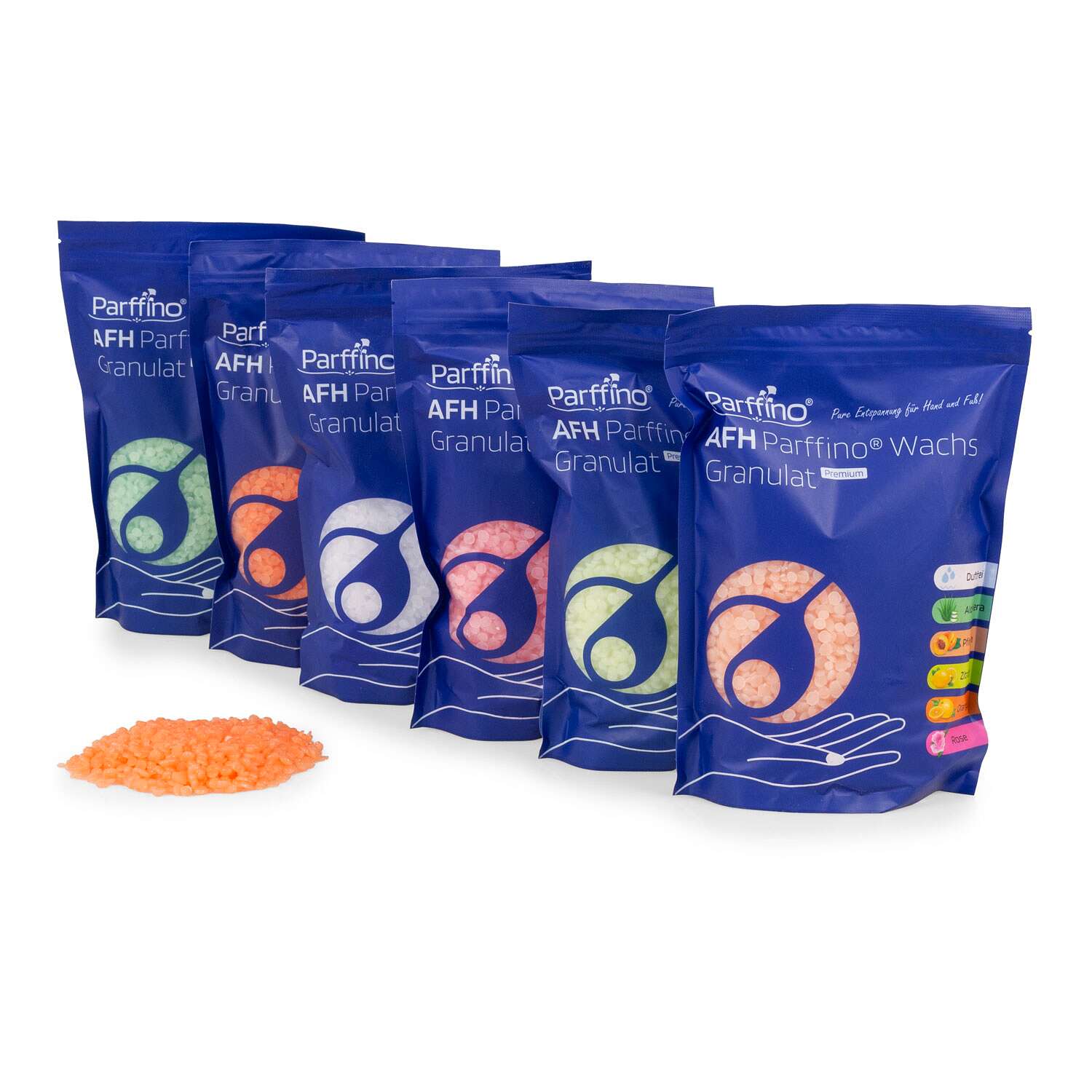 AFH Parffino Nachfüllpackung "Wachs Granulat", Orange Unkategorisiert online kaufen