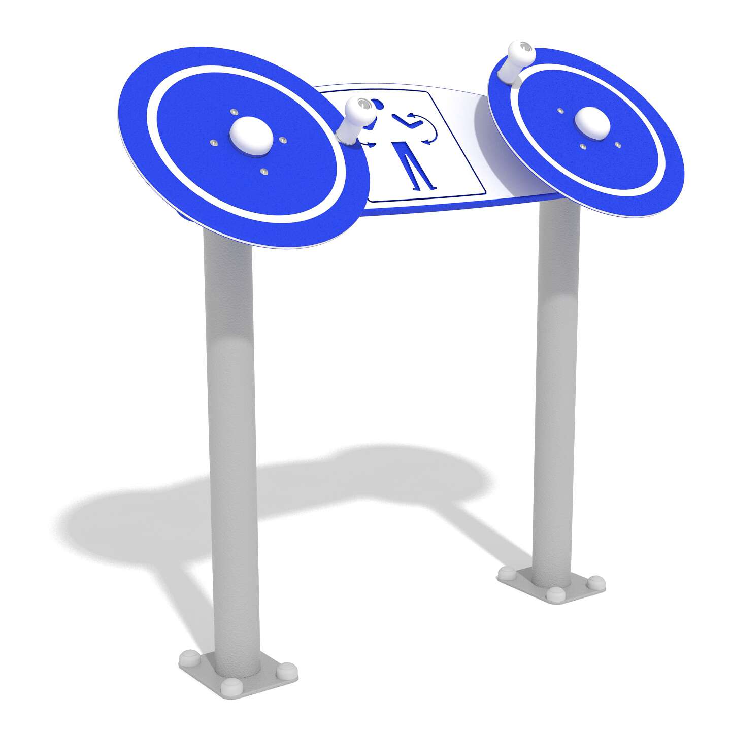 "Agapito Outdoor-Fitnessgerät ""Drehscheiben Double""" Unkategorisiert online kaufen