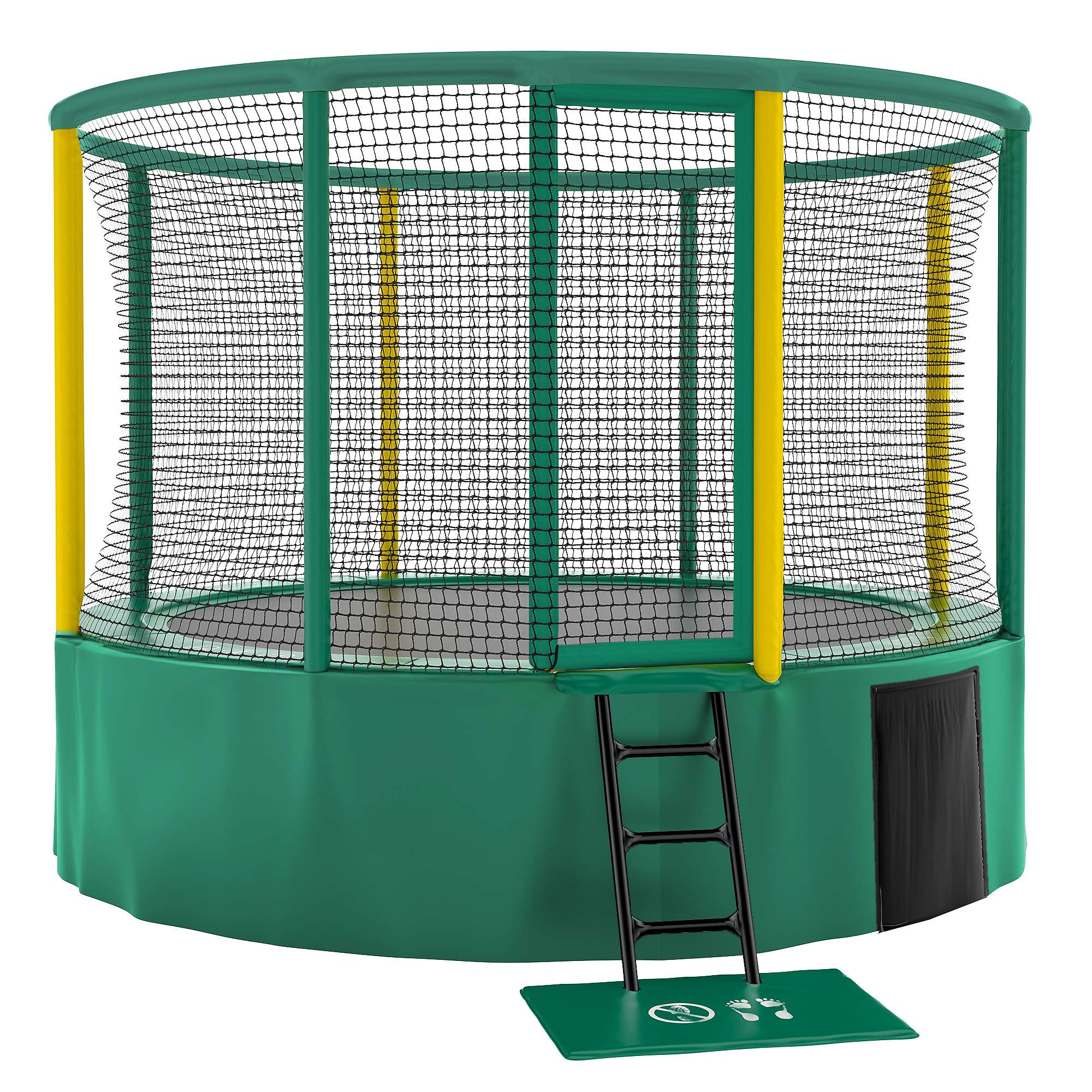 "Akrobat Trampolin ""Gallus"", 366 cm, Grün-Gelb" Unkategorisiert online kaufen