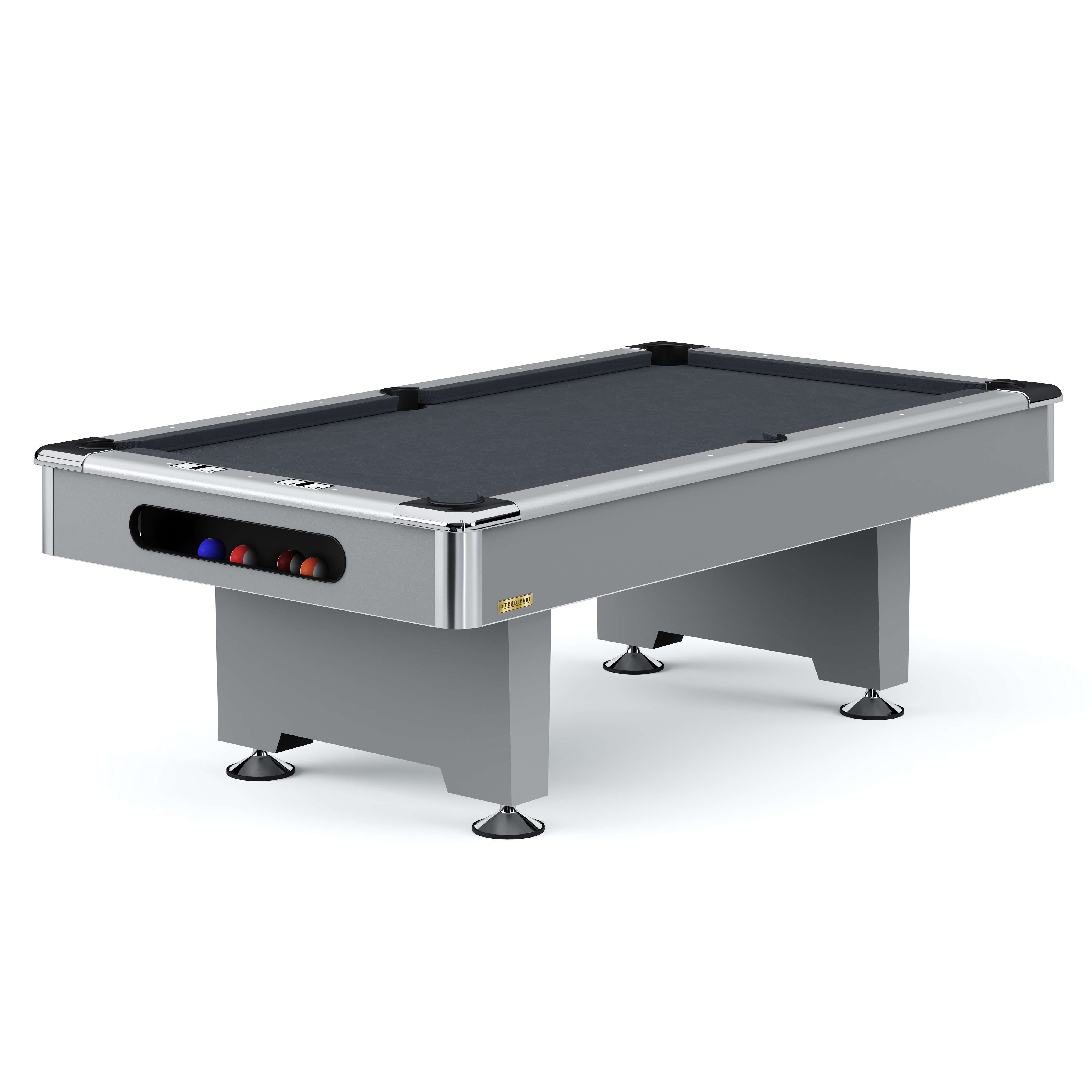 Automaten Hoffmann Billardtisch "Club Pro III" Dekor Grau, Anti-Fleck, Grau, 7 ft (Spielfeld 198x99 cm) Unkategorisiert online kaufen