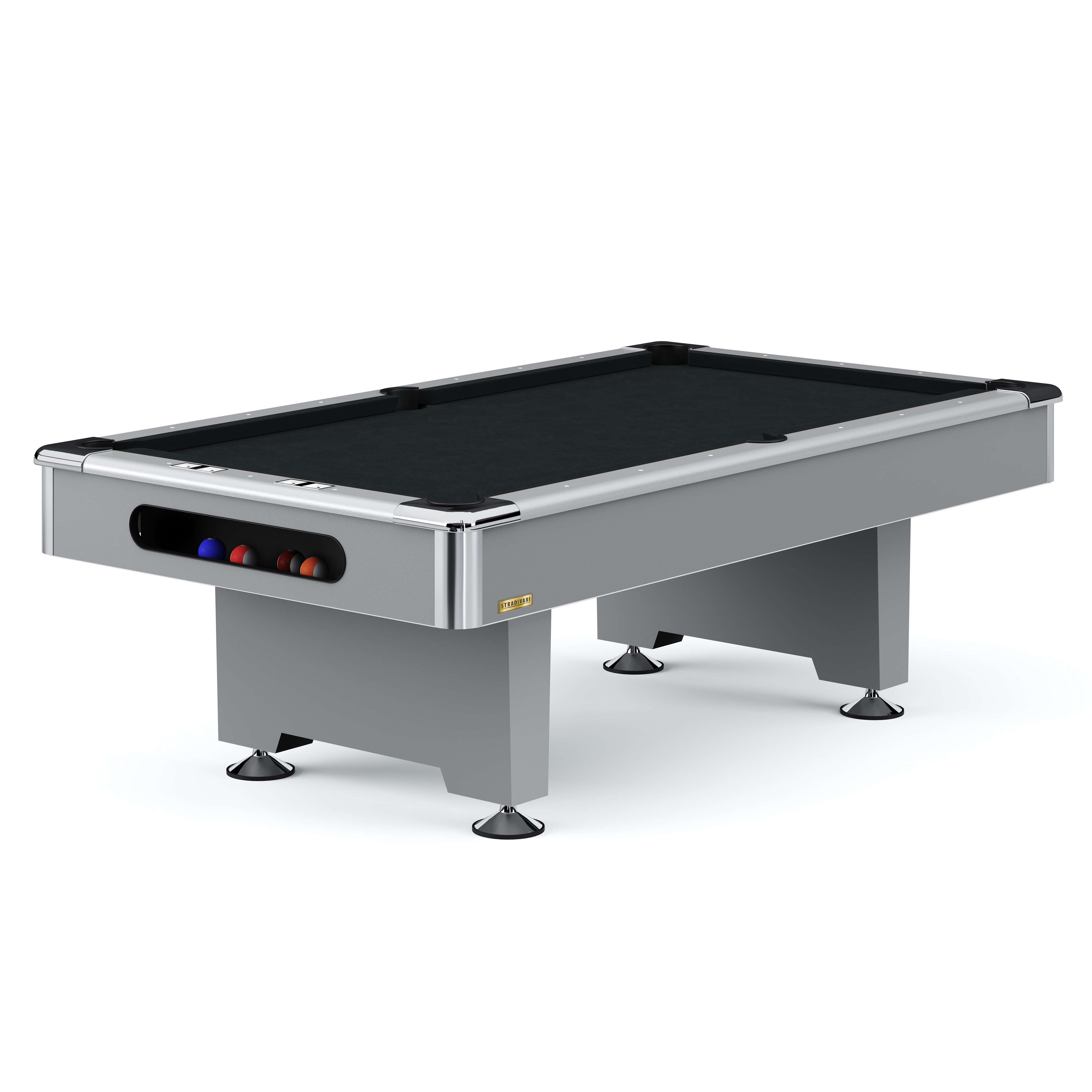 Automaten Hoffmann Billardtisch "Club Pro III" Dekor Grau, Simonis 860, Black, 9 ft (Spielfeld 254x127 cm) Unkategorisiert online kaufen