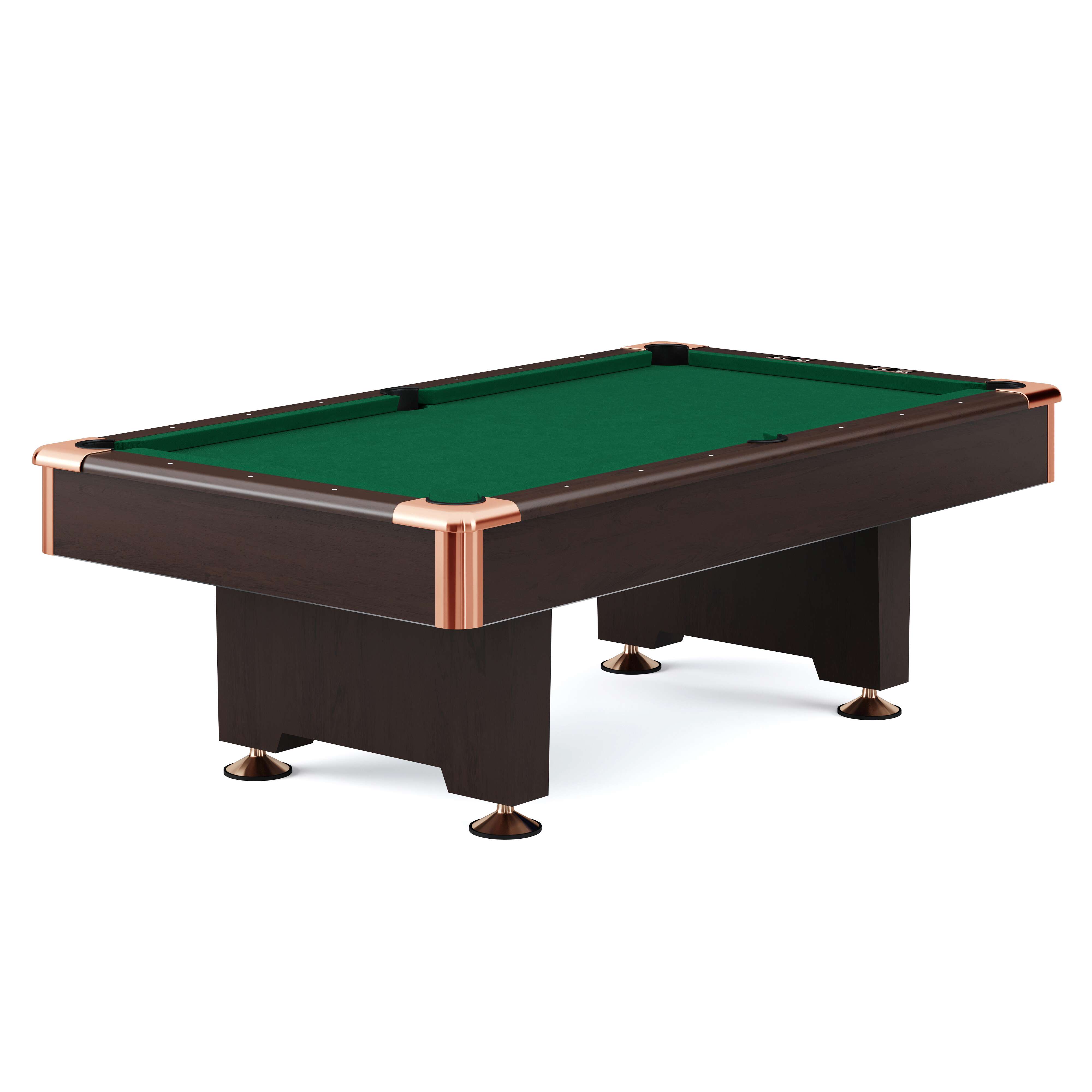 Automaten Hoffmann Billardtisch "Club Pro III" Dekor Nussbaum, EuroSpeed, Grün, 9 ft (Spielfeld 254x127 cm) Unkategorisiert online kaufen
