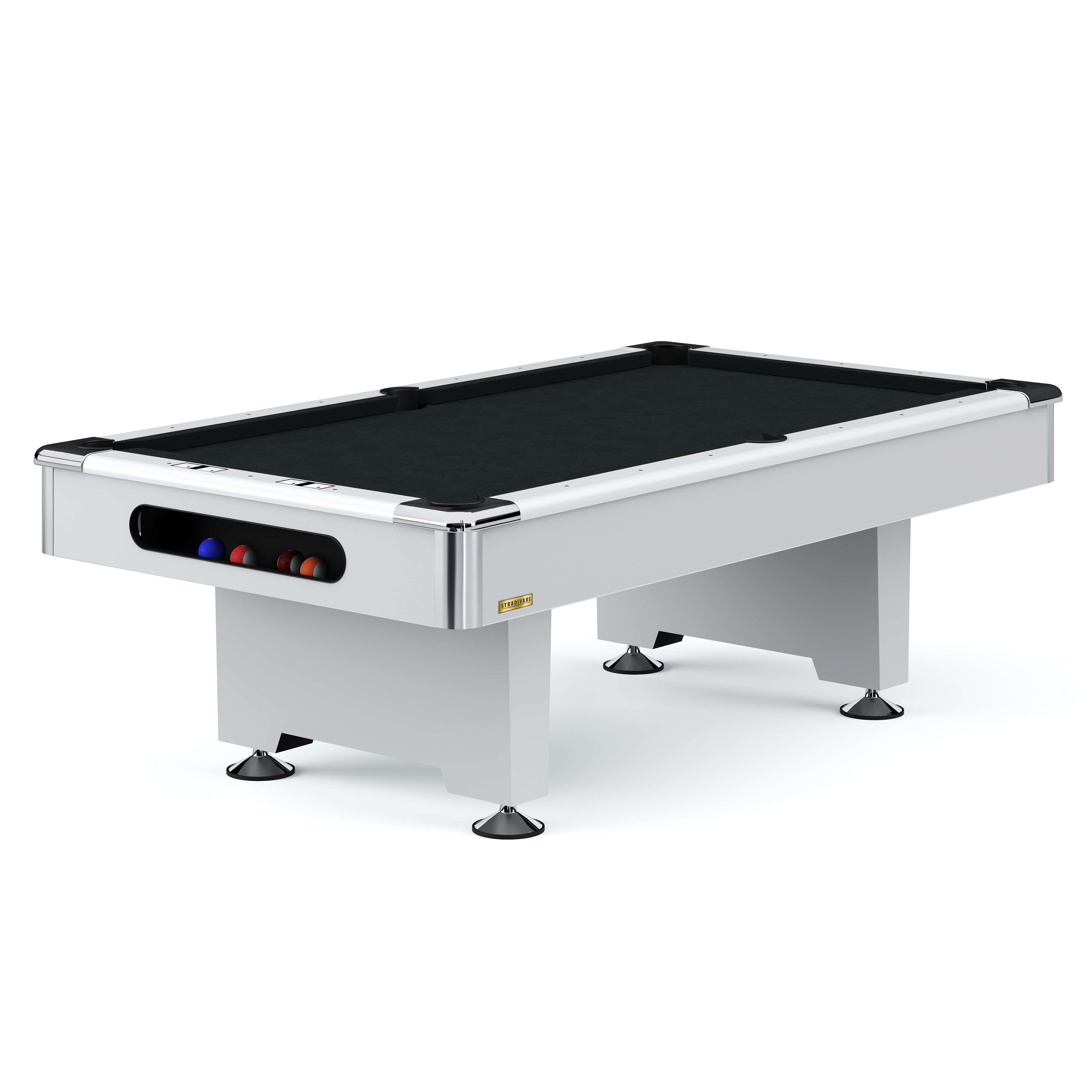 "Automaten Hoffmann Billardtisch ""Club Pro III"" Dekor Weiß, Simonis 860, Black, 9 ft (Spielfeld 254x127 cm)" Unkategorisiert online kaufen