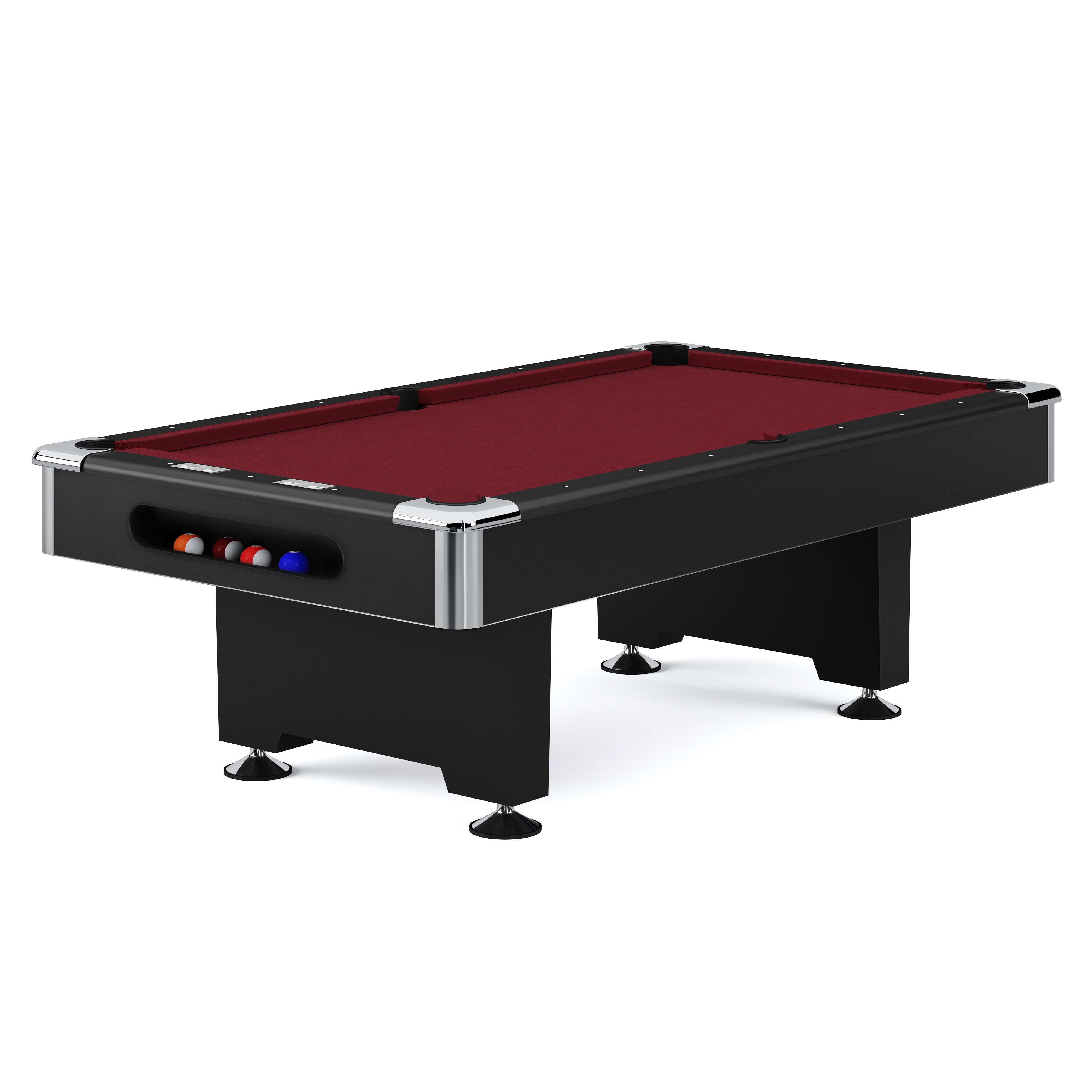 "Automaten Hoffmann Billardtisch ""Club Pro III"", Simonis 860, Red, 8 ft (Spielfeld 224x112 cm)" Unkategorisiert online kaufen
