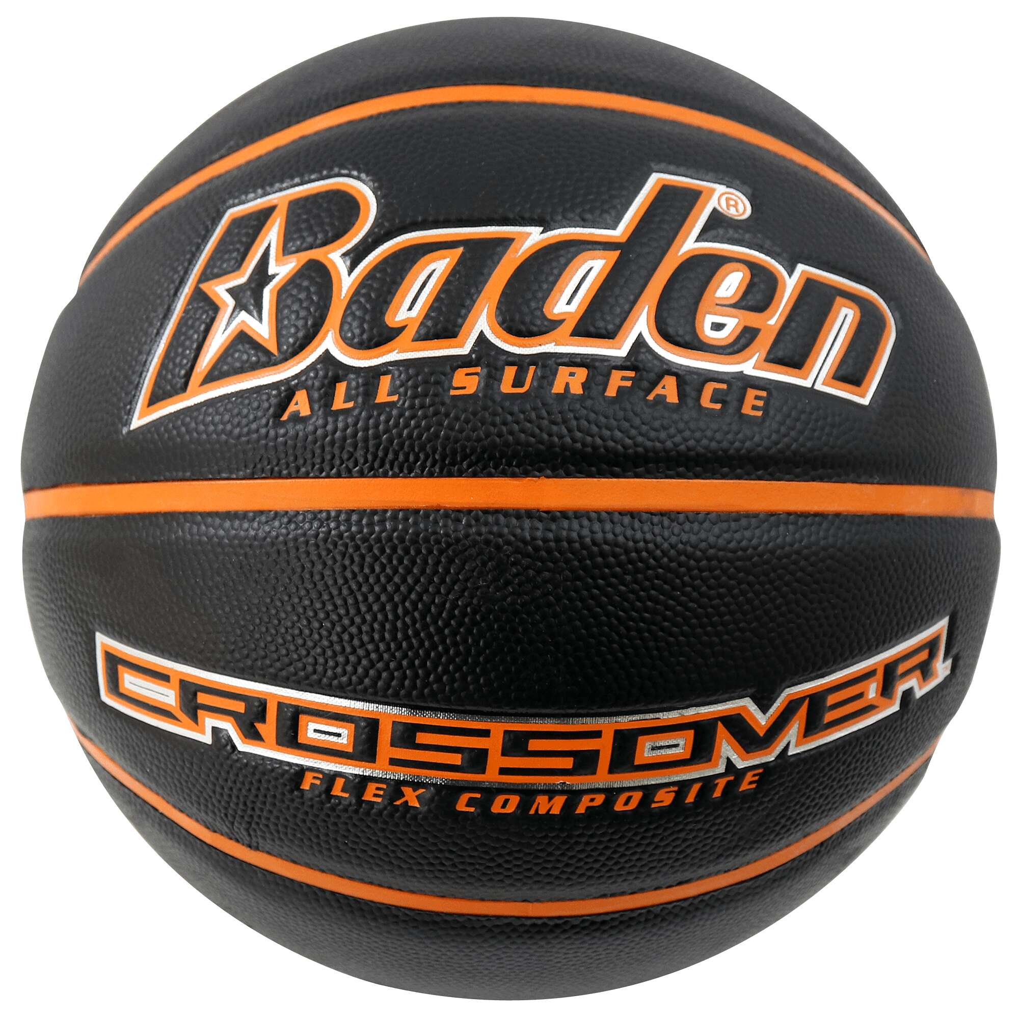 Baden Basketball "Crossover", Größe 6, Schwarz-Orange Unkategorisiert online kaufen
