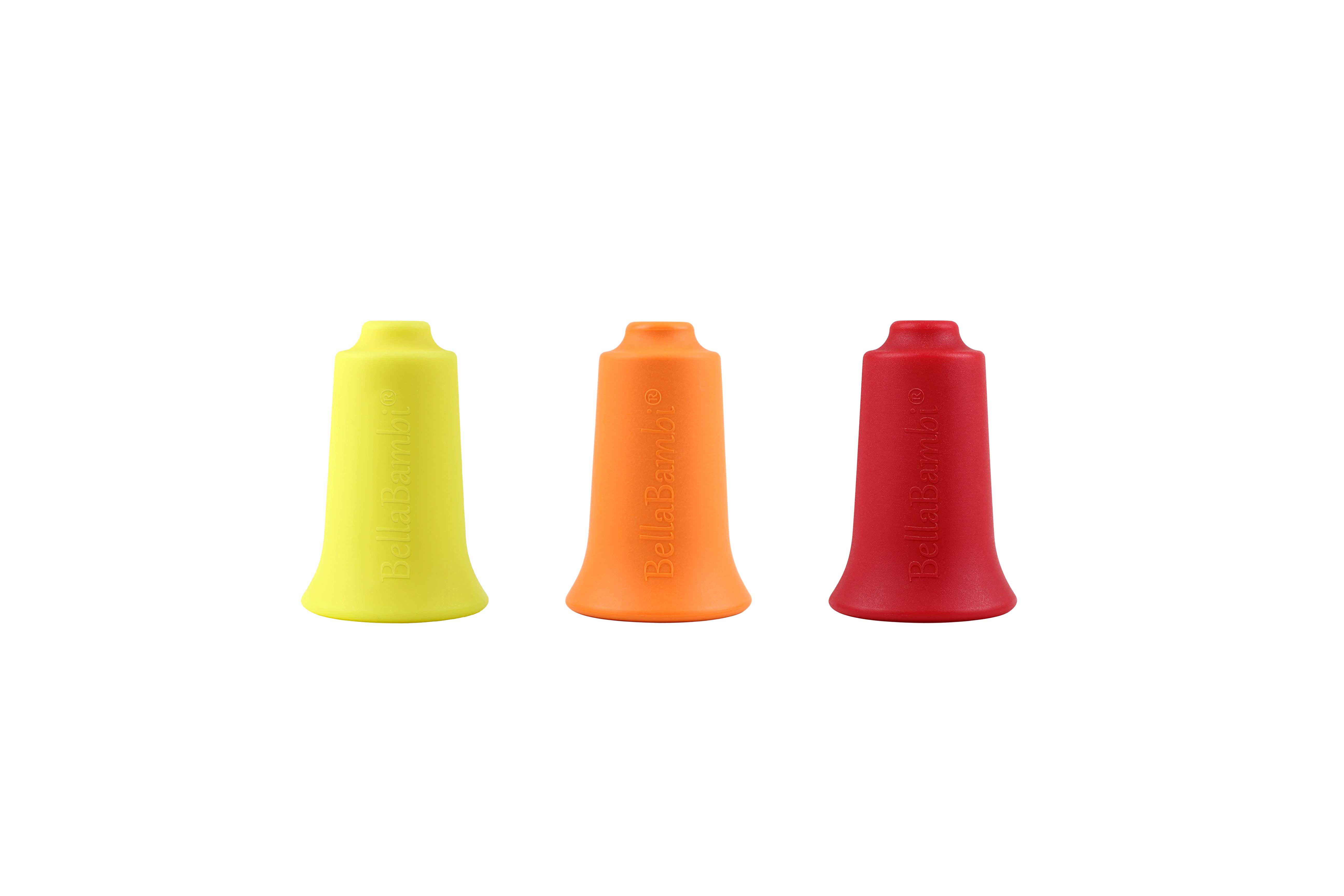 BellaBambi Schröpfsauger "Mini", 1x Gelb, 1x Orange, 1x Rot, Trio Unkategorisiert Produktbild
