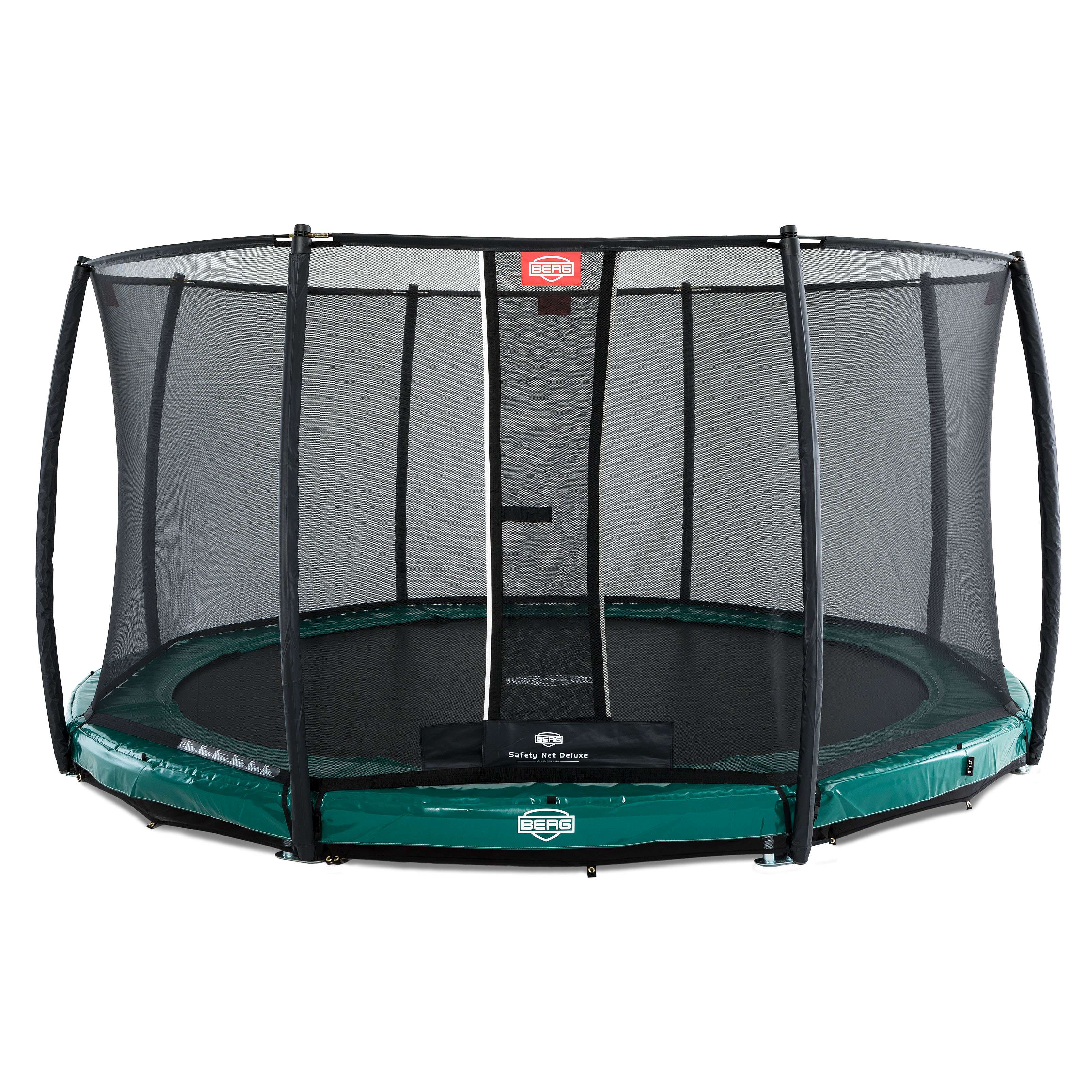 Berg Trampolin InGround "Elite" mit Sicherheitsnetz Deluxe, ø 330 cm, Grün Unkategorisiert online kaufen