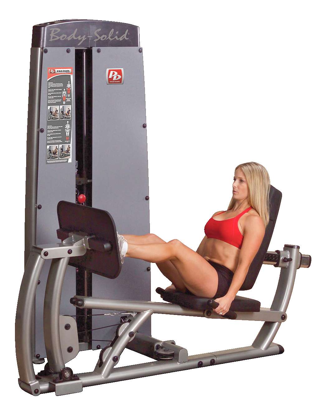Body-Solid Beinpresse und Wadenmaschine "Pro Dual", Gewichtsblock 140 kg Unkategorisiert online kaufen