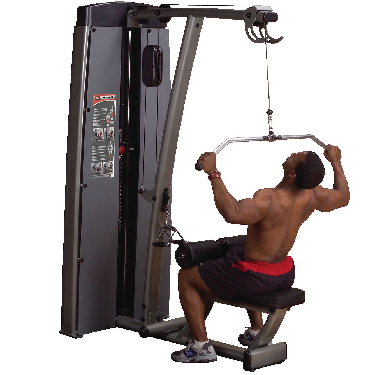 Body-Solid Latzug- und Rudermaschine "Pro Dual", Gewichtsblock 140 kg Unkategorisiert online kaufen