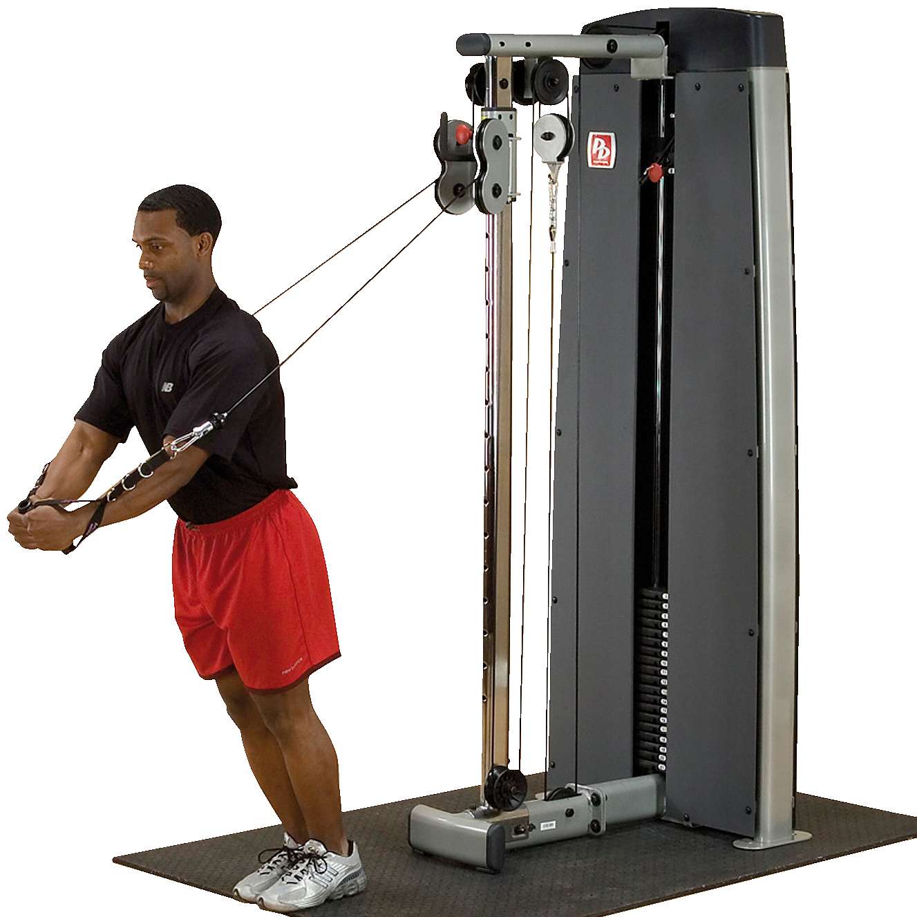 Body-Solid Multikabelzug "Pro Dual", Gewichtsblock 140 kg Unkategorisiert Produktbild