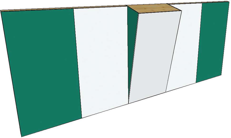 Boulderwand-Bausatz "Indoor Basic", Höhe 2,48 m, 620 cm, Mit Überhang Unkategorisiert online kaufen