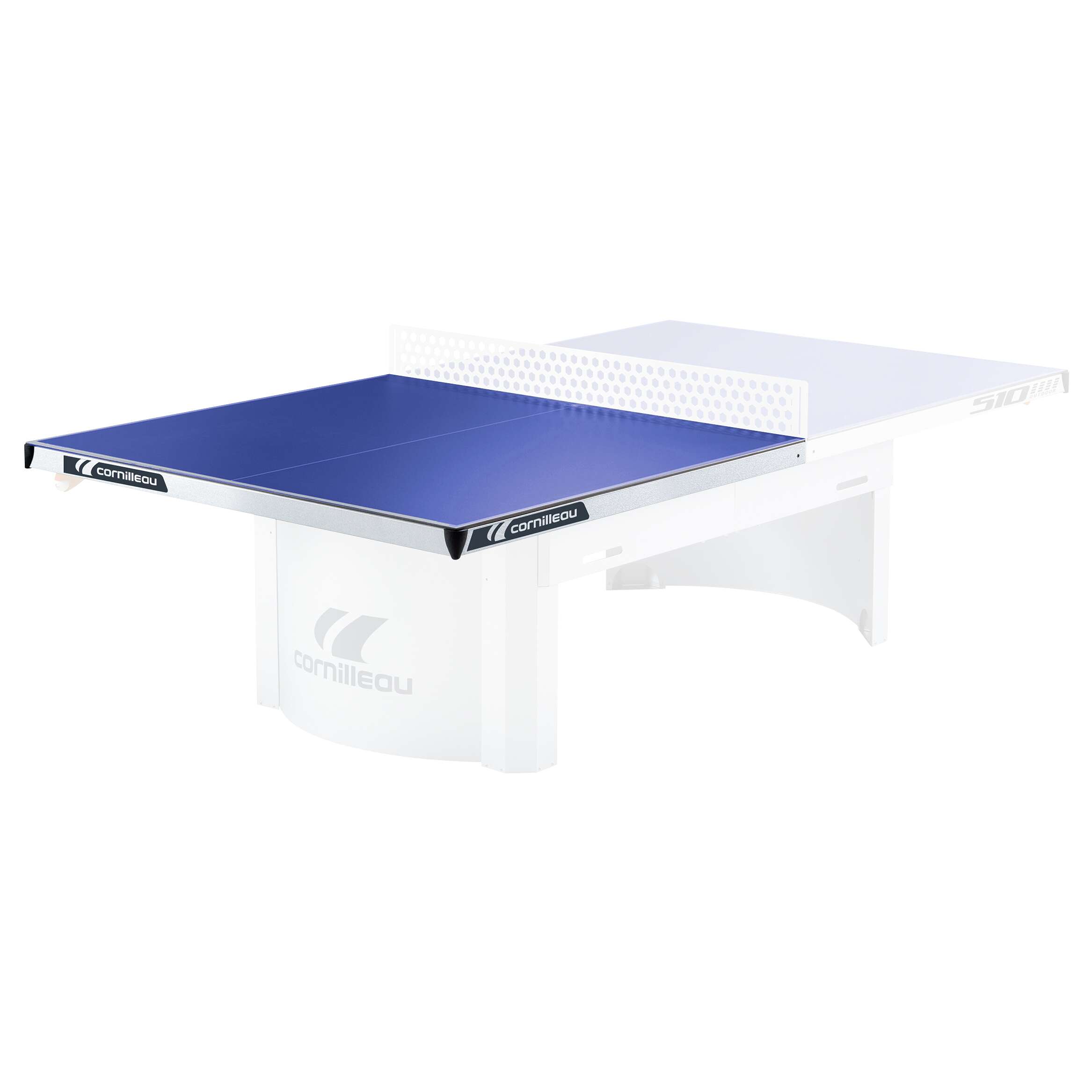 Cornilleau Tischtennis-Plattenhälfte für Tischtennisplatte "Pro 510 Outdoor", Blau Unkategorisiert online kaufen