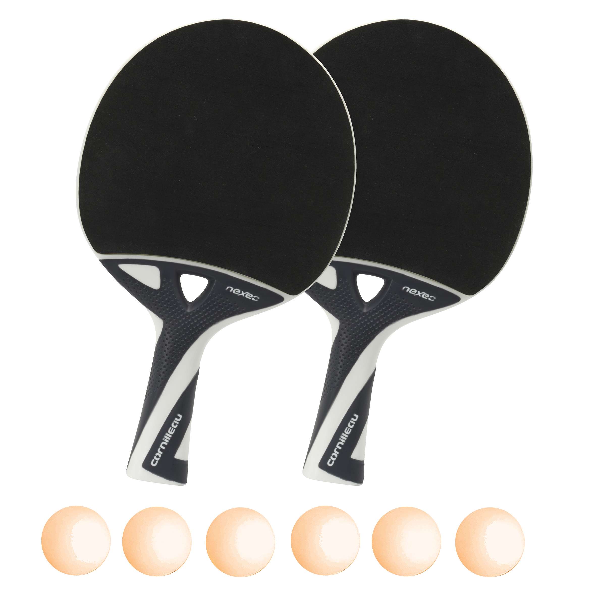 Cornilleau Tischtennisschläger-Set "Nexeo X70", Bälle Orange Unkategorisiert online kaufen