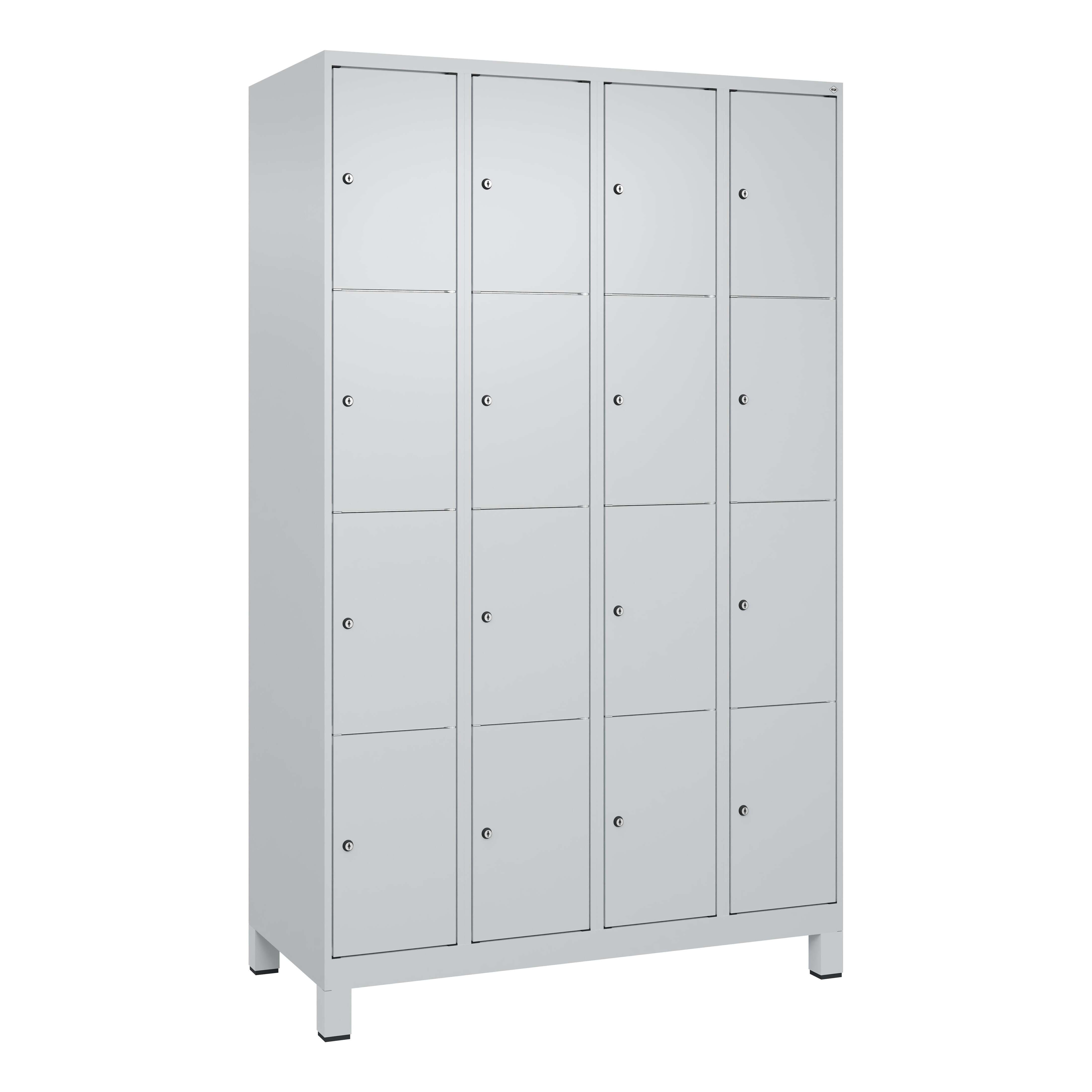 C+P Fächerschrank "Classic Plus", 4 Fächer übereinander, Abteilbreite 30 cm, mit Füßen, Lichtgrau (RAL 7035), 195x120x50 cm/ 16 Fächer Unkategorisiert online kaufen C+P Fächerschrank "Classic Plus", 4 Fächer übereinander, Abteilbreite 30 cm, mit Füßen, Lichtgrau (RAL 7035), 195x120x50 cm/ 16 Fächer Unkategorisiert online kaufen