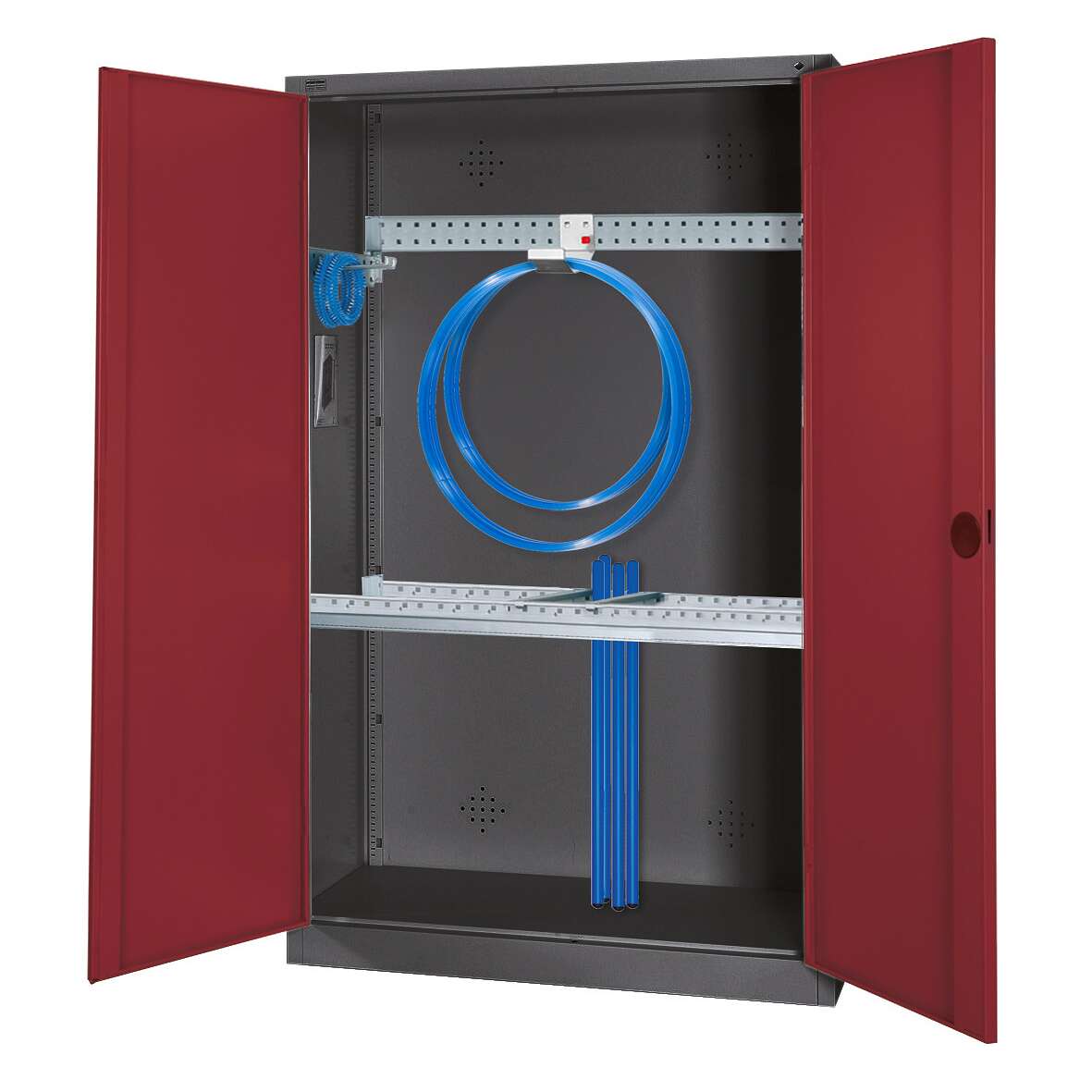 C+P Modul-Sportgeräteschrank "Grundausstattung" mit Vollblech-Flügeltüren, HxBxT 195x120x50 cm, Ergo-Lock Muldengriff, Rubinrot (RAL 3003), Anthrazit (RAL 7021), Einzelschließung Unkategorisiert online kaufen C+P Modul-Sportgeräteschrank "Grundausstattung" mit Vollblech-Flügeltüren, HxBxT 195x120x50 cm, Ergo-Lock Muldengriff, Rubinrot (RAL 3003), Anthrazit (RAL 7021), Einzelschließung Unkategorisiert online kaufen