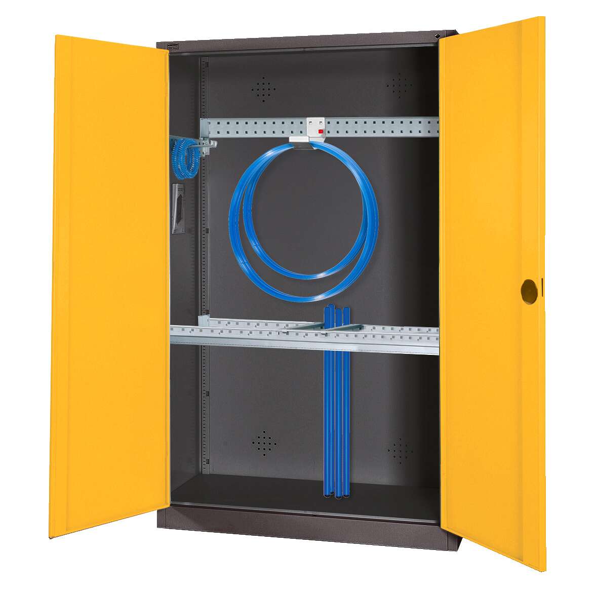 C+P Modul-Sportgeräteschrank "Grundausstattung" mit Vollblech-Flügeltüren, HxBxT 195x120x50 cm, Ergo-Lock Muldengriff, Verkehrsgelb (RAL 1023), Anthrazit (RAL 7021), Gleichschließung Unkategorisiert online kaufen C+P Modul-Sportgeräteschrank "Grundausstattung" mit Vollblech-Flügeltüren, HxBxT 195x120x50 cm, Ergo-Lock Muldengriff, Verkehrsgelb (RAL 1023), Anthrazit (RAL 7021), Gleichschließung Unkategorisiert online kaufen