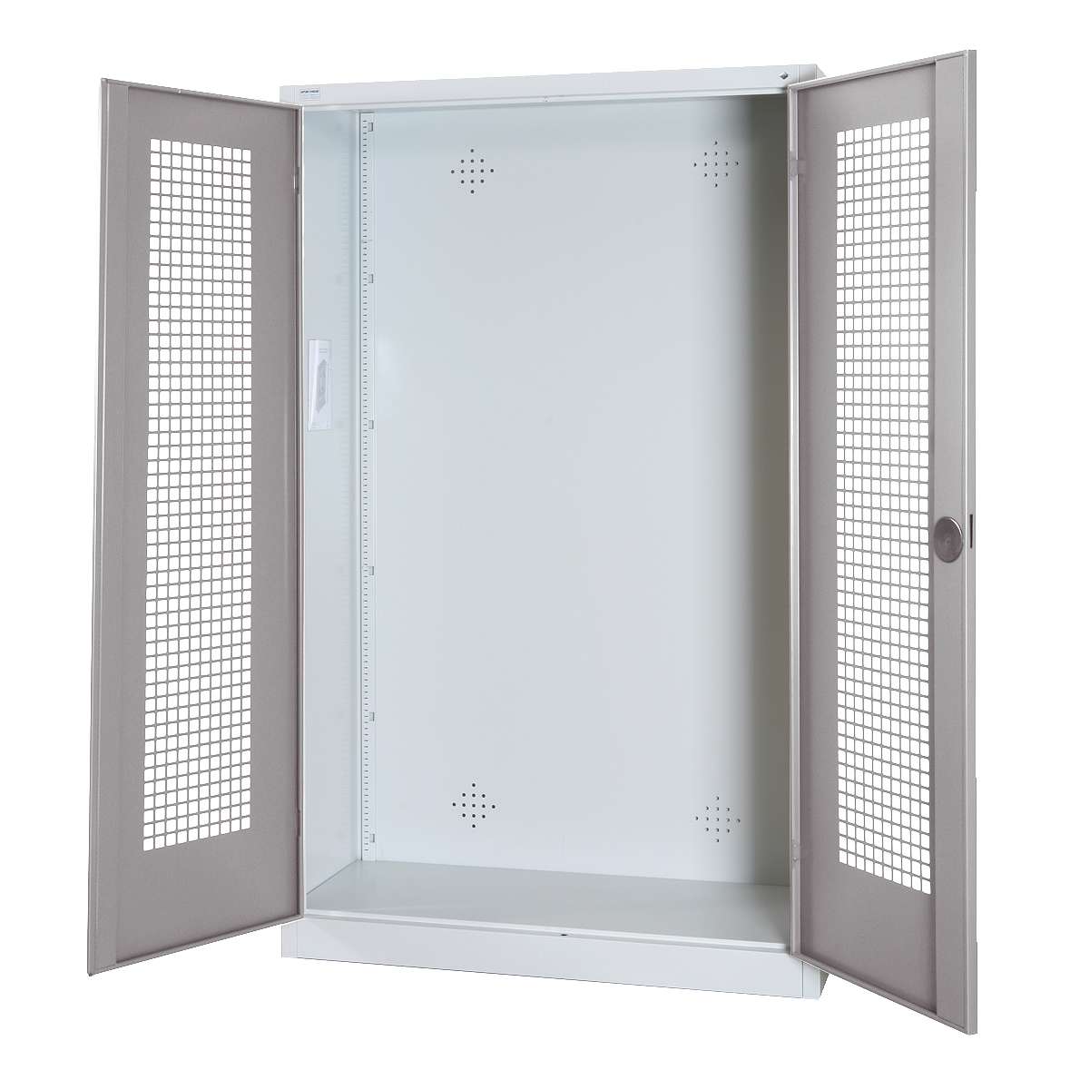 C+P Modul-Sportgeräteschrank mit Lochblech-Flügeltüren, HxBxT 195x120x50 cm, Goldgelb (RAL 1004), Einzelschließung Unkategorisiert online kaufen