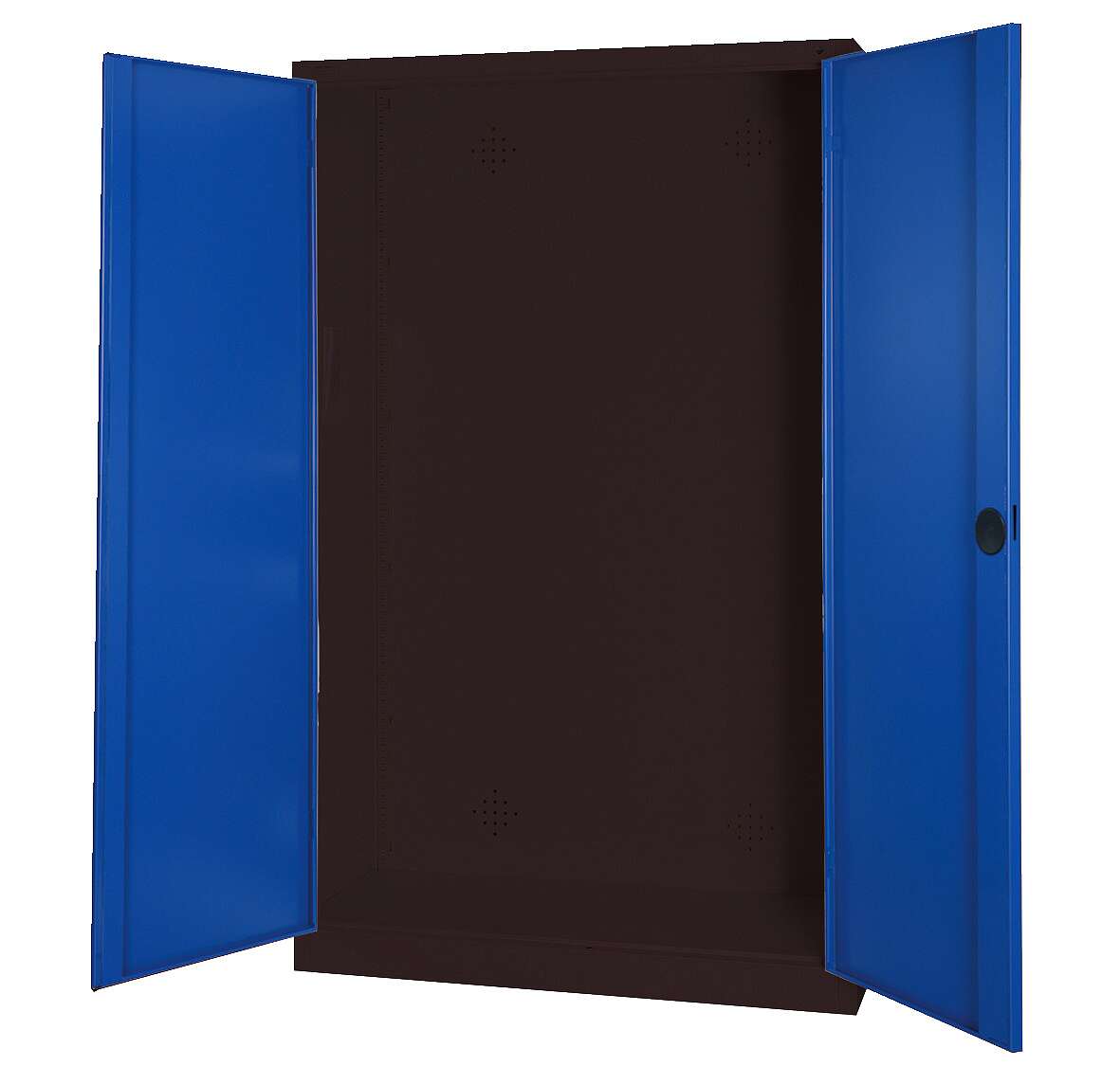 C+P Modul-Sportgeräteschrank mit Vollblech-Flügeltüren, HxBxT 195x120x50 cm, Enzianblau (RAL 5010), Ergo-Lock Muldengriff, Anthrazit (RAL 7021), Gleichschließung Unkategorisiert online kaufen
