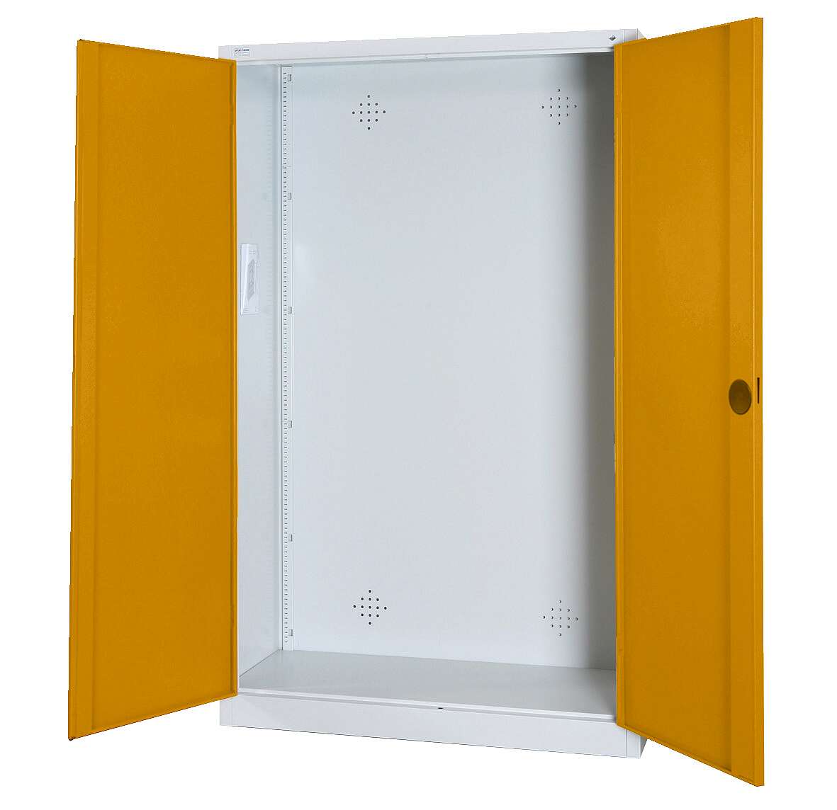 C+P Modul-Sportgeräteschrank mit Vollblech-Flügeltüren, HxBxT 195x120x50 cm, Goldgelb (RAL 1004), Gleichschließung Unkategorisiert online kaufen