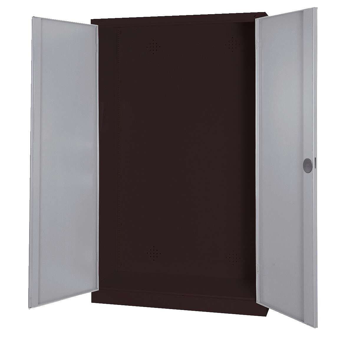 C+P Modul-Sportgeräteschrank mit Vollblech-Flügeltüren, HxBxT 195x120x50 cm, Lichtgrau (RAL 7035), Ergo-Lock Muldengriff, Anthrazit (RAL 7021), Gleichschließung Unkategorisiert online kaufen