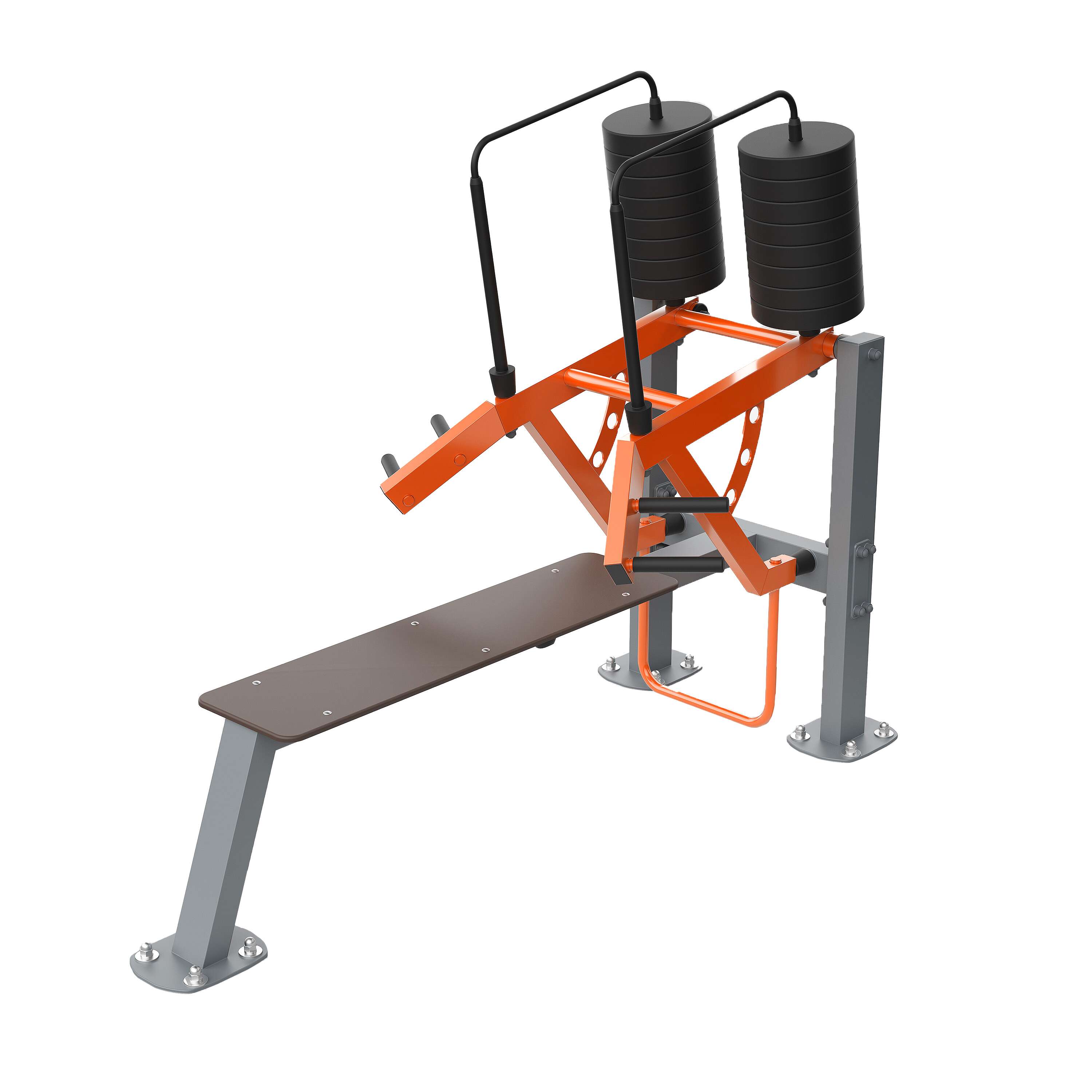 Cultgym Outdoor-Fitnessgerät "Brustpresse liegend" Unkategorisiert online kaufen