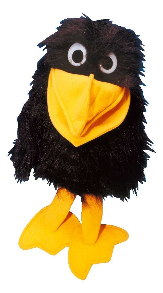 "Design Plüsch Handpuppe ""Rabe""" Unkategorisiert online kaufen