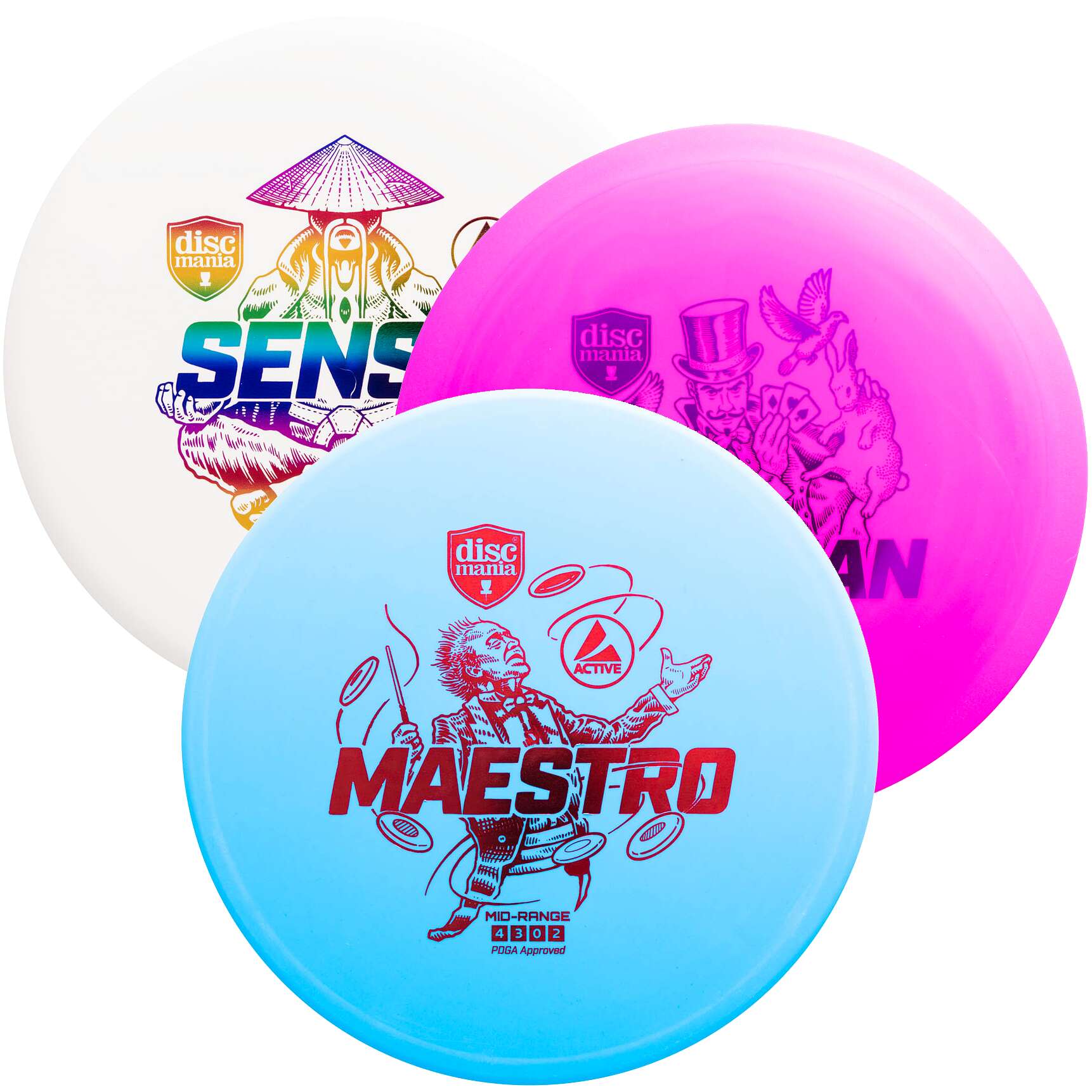 Discmania Wurfscheiben-Set "Disc Golf" Unkategorisiert online kaufen Discmania Wurfscheiben-Set "Disc Golf" Unkategorisiert online kaufen