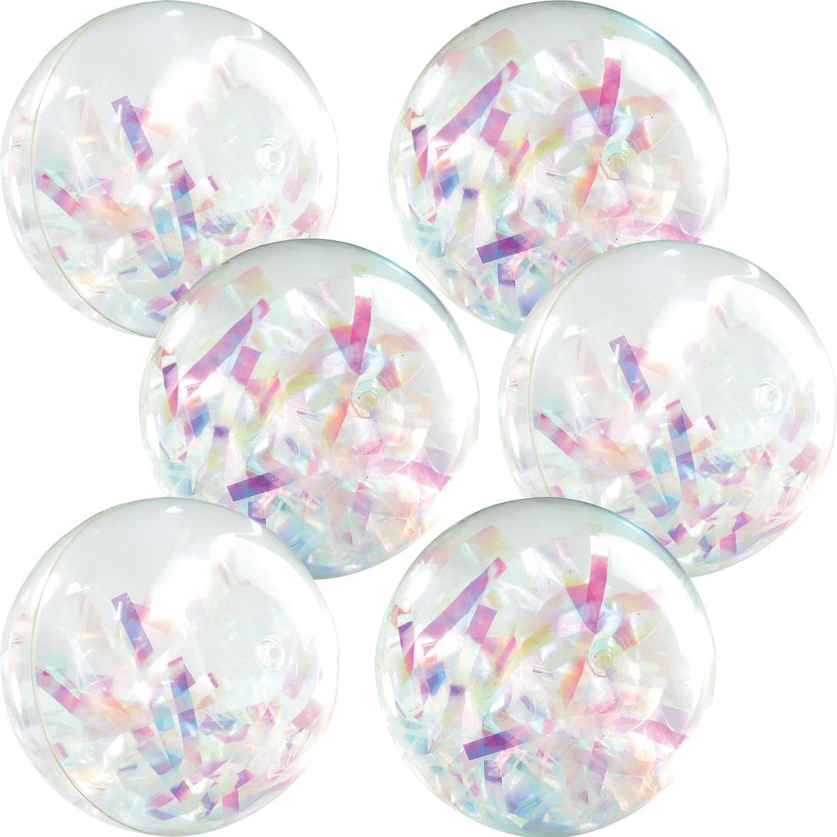 EduPlay Flummi-Ball "Diamant Regenbogen", 6er Set Unkategorisiert online kaufen