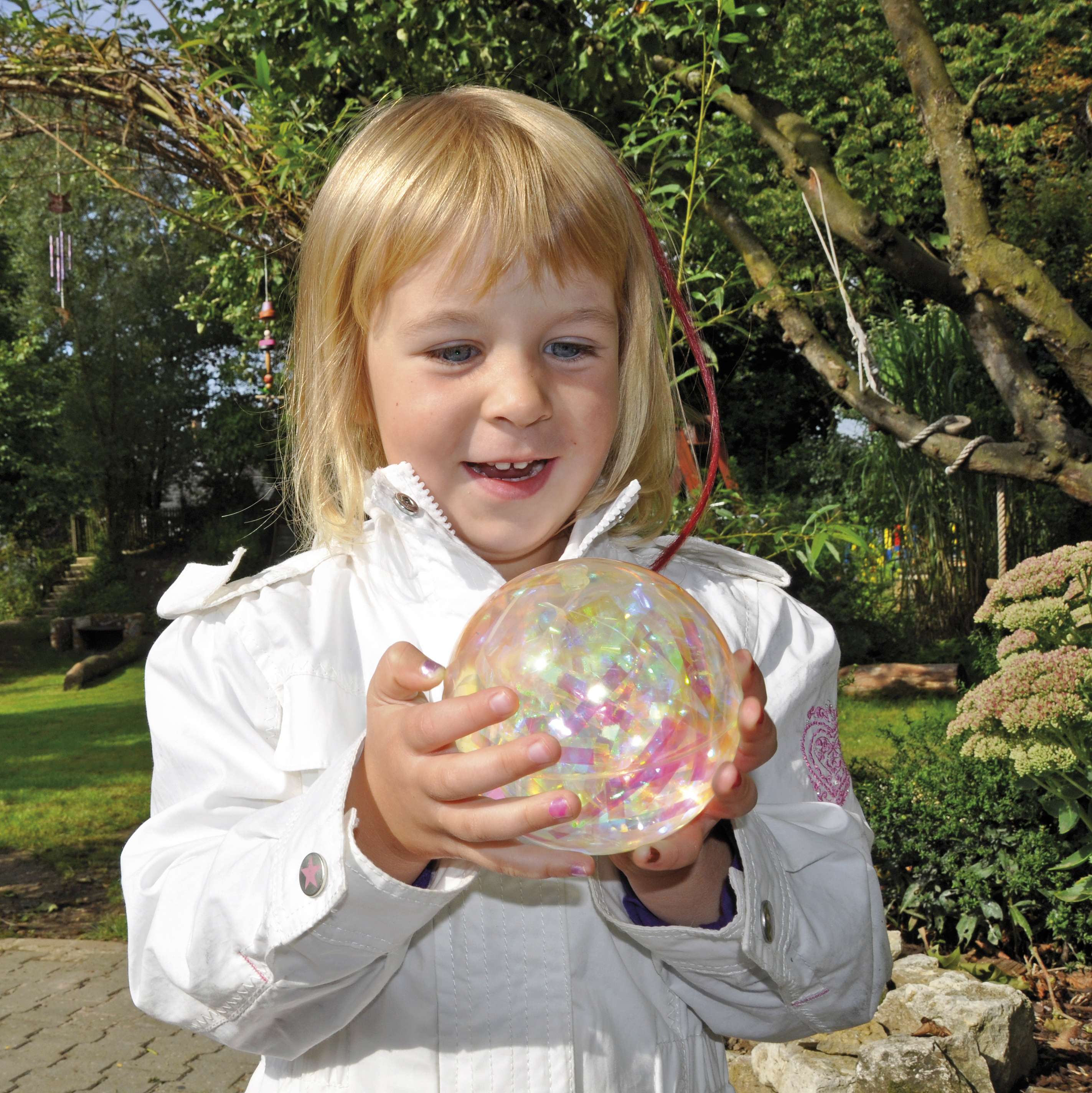 EduPlay Flummi-Ball "Diamant Regenbogen", Einzeln Unkategorisiert online kaufen
