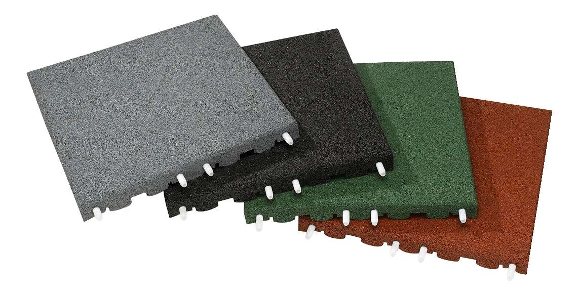 Euroflex Fallschutzplatte, Rot, 80 mm Unkategorisiert online kaufen