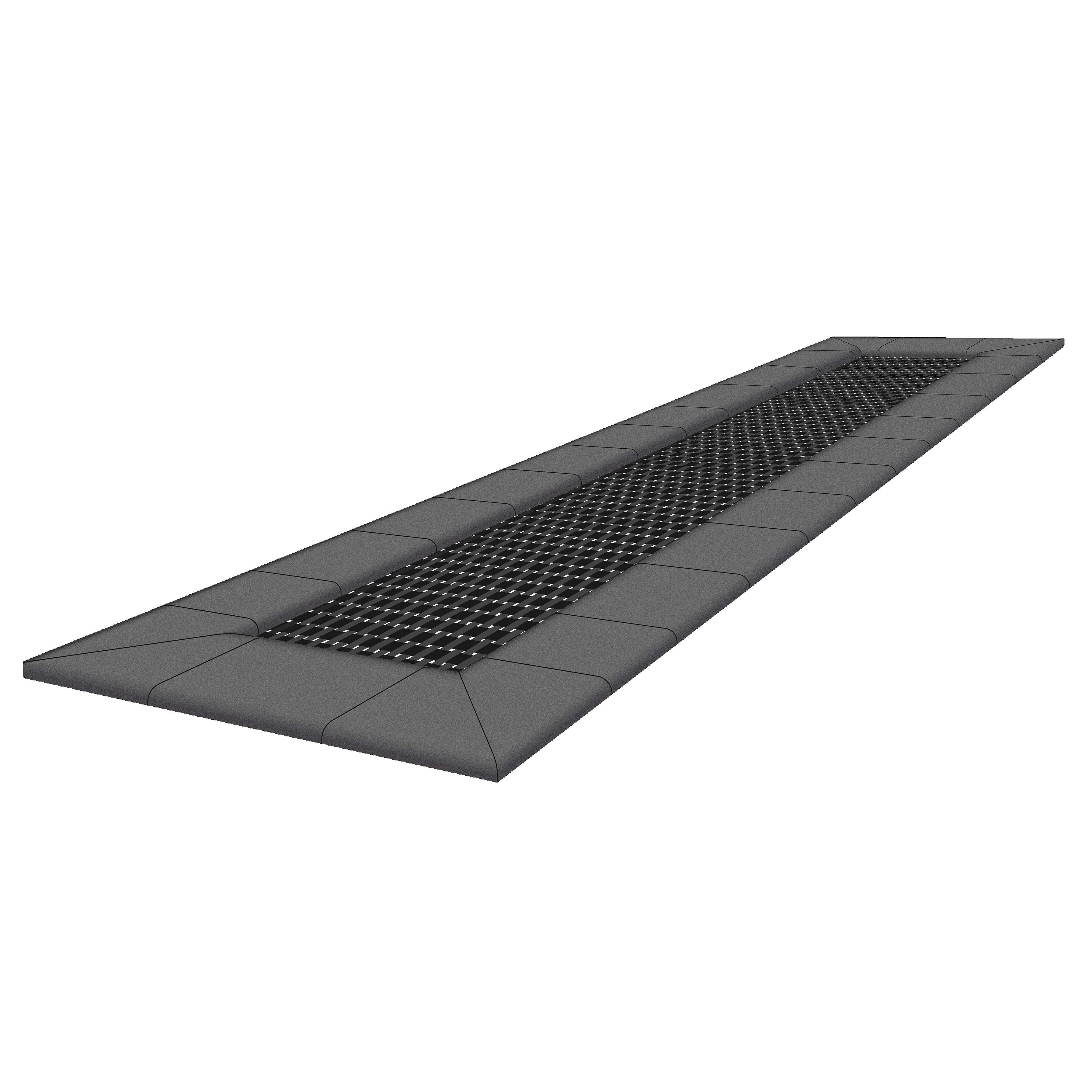 Eurotramp Trampolinbahn "Fit", 636x160 cm Unkategorisiert online kaufen