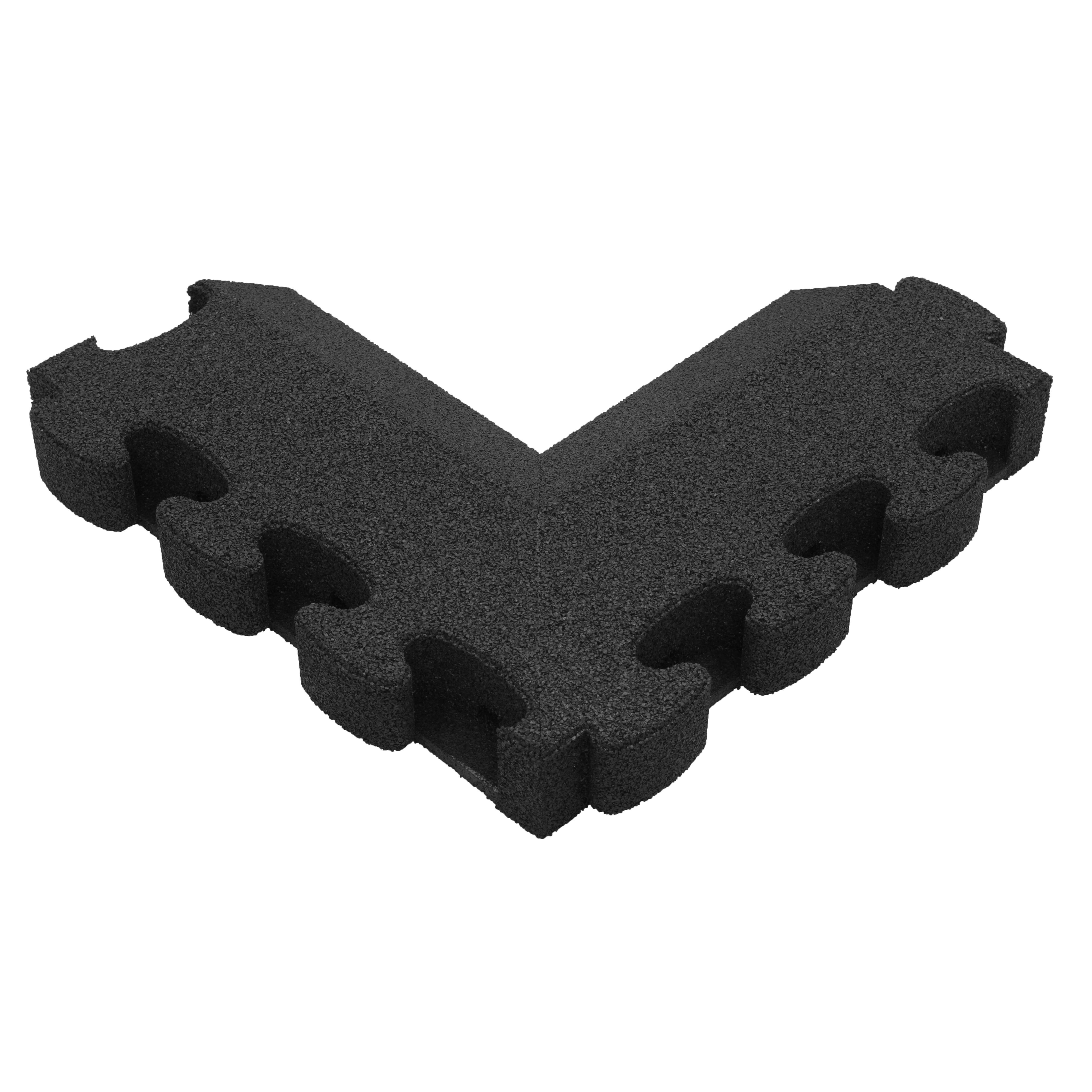 Gum-Tech Negatives Eckstück "Abgeschrägt" für Fallschutzplatten, Schwarz, 8 cm Unkategorisiert online kaufen