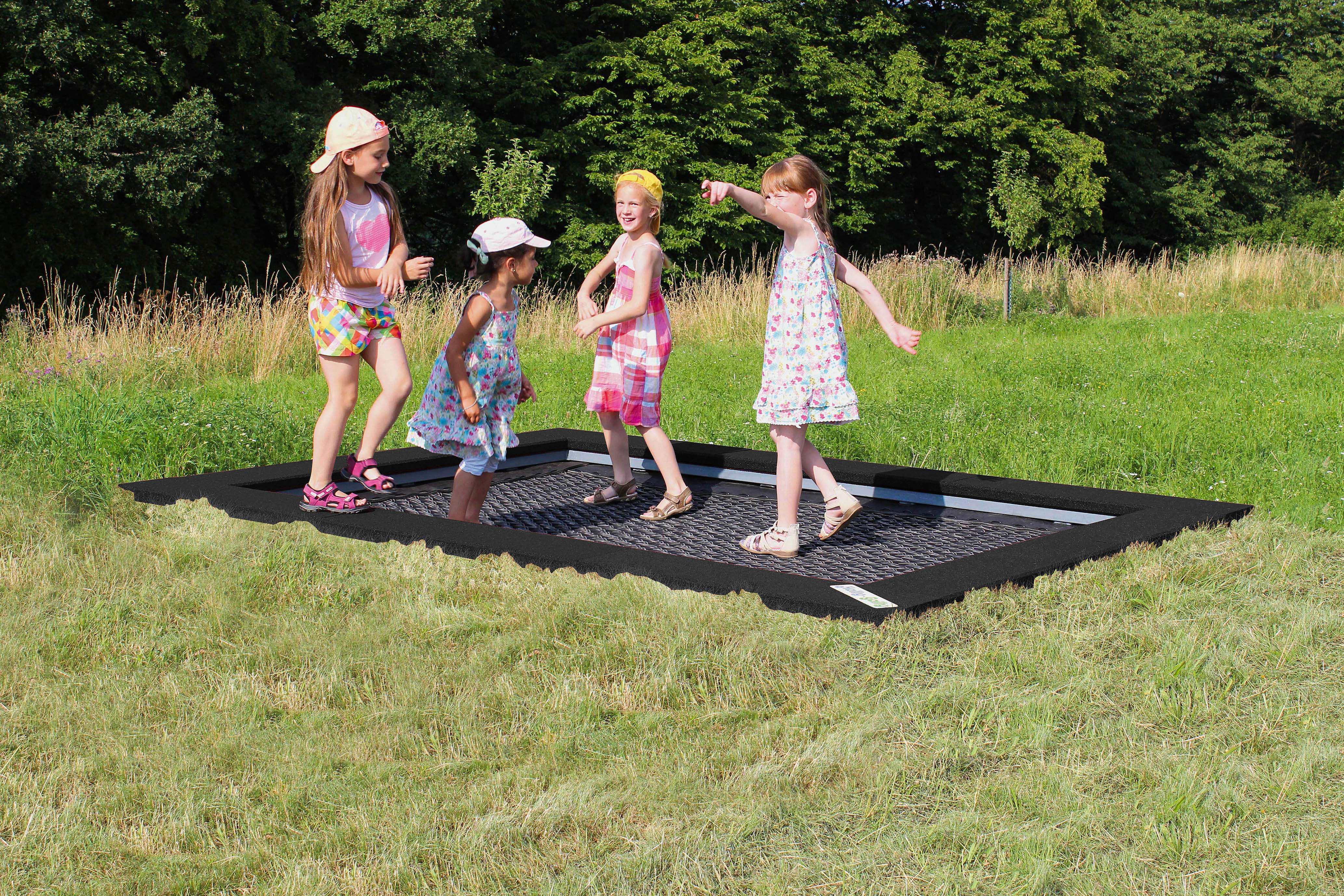 "Hally-Gally Bodentrampolin ""2000 Mini"", Schwarz, Schwarz" Unkategorisiert online kaufen