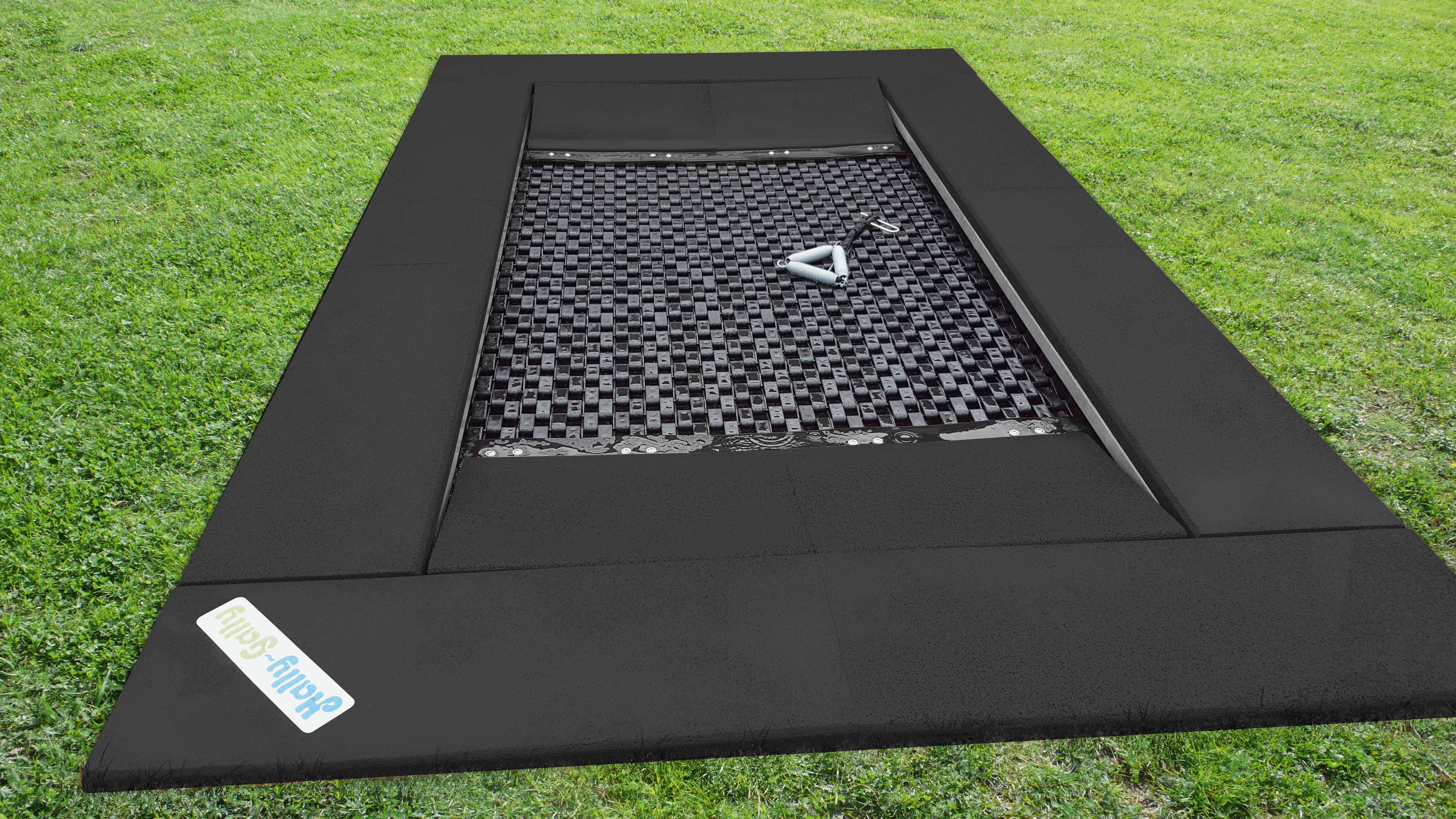 Hally-Gally Rollstuhl-Bodentrampolin "Vario", Schwarz, Schwarz Unkategorisiert online kaufen