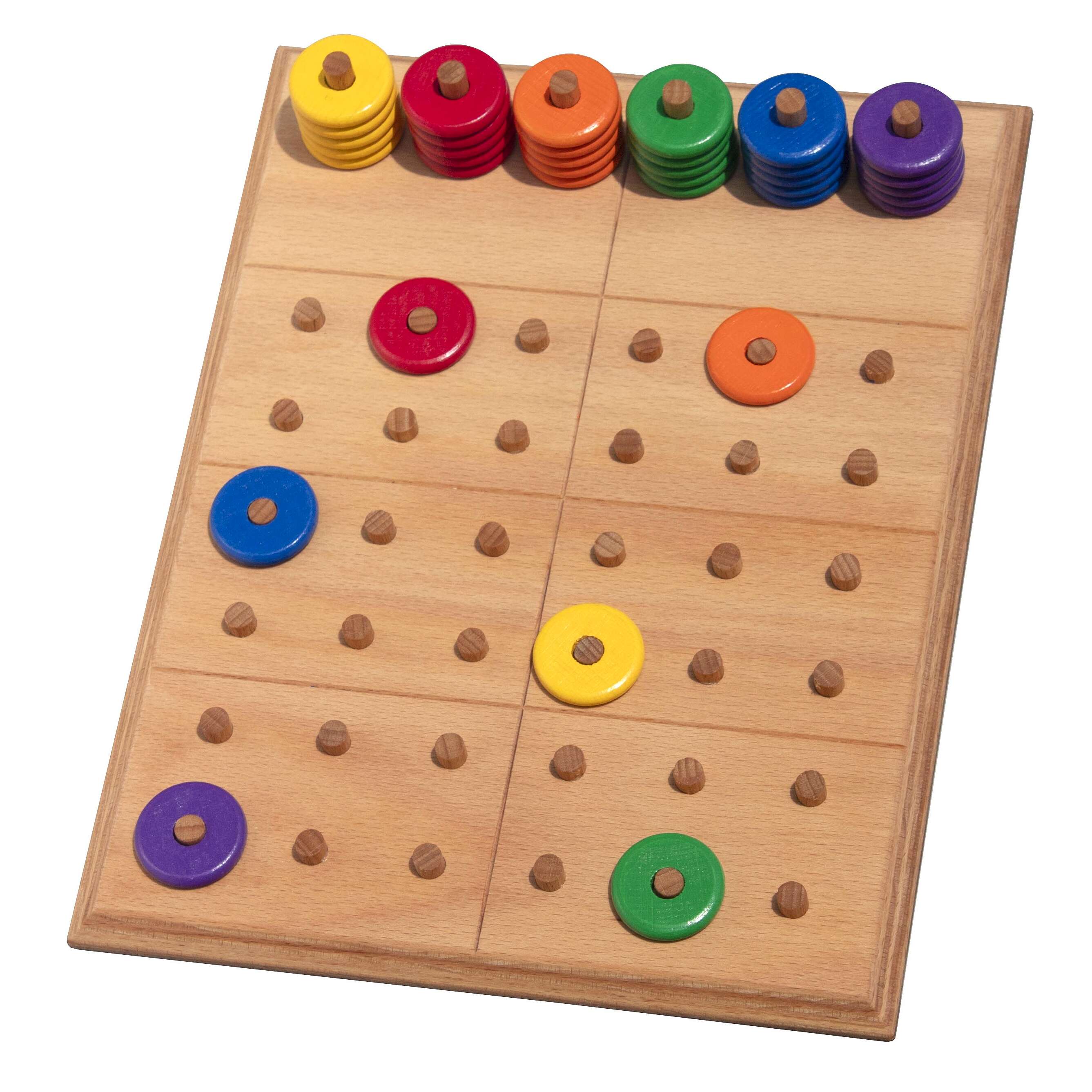 Holz Bi-Ba-Butze Lernspiel "Farbsudoku" Unkategorisiert online kaufen