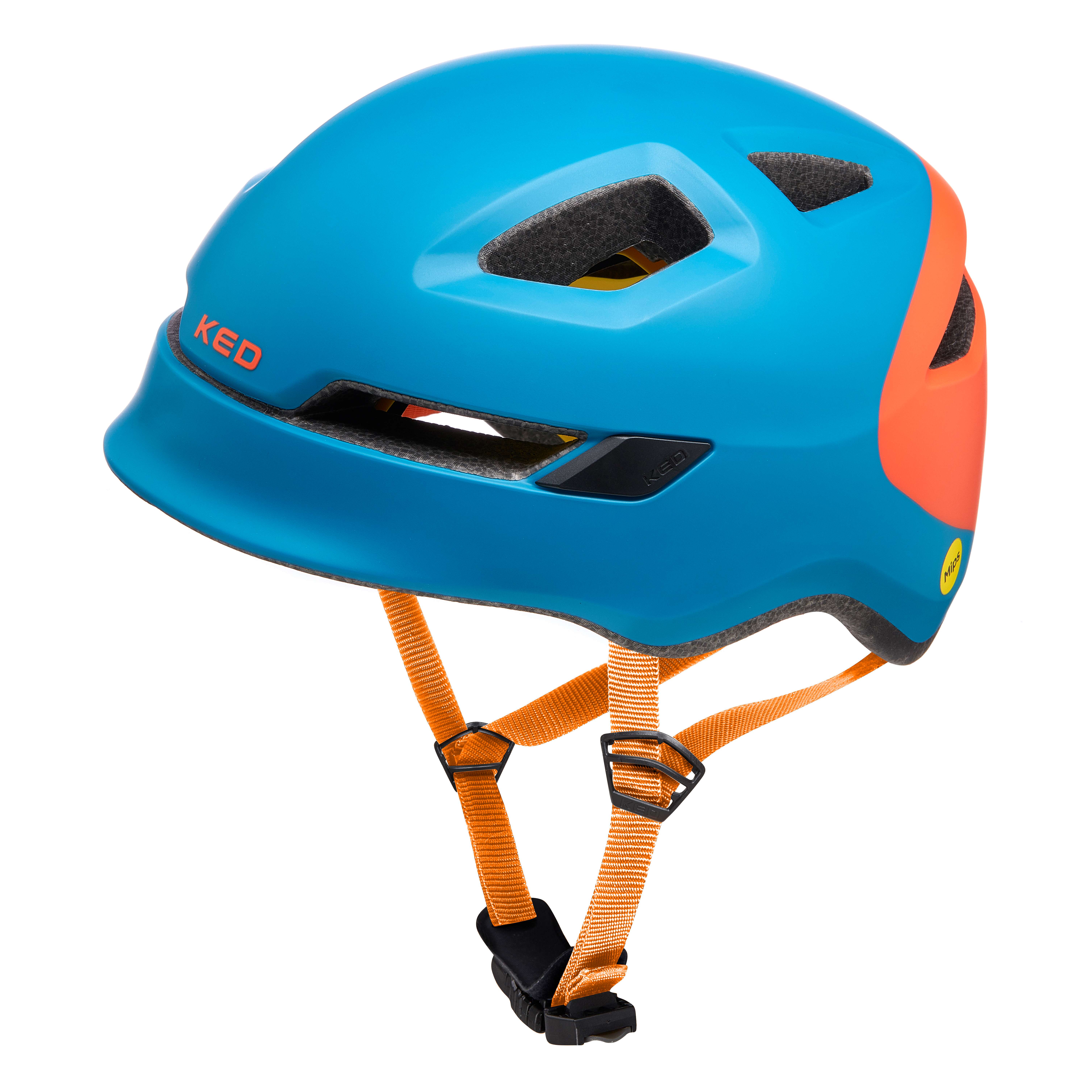 KED Fahrradhelm "Pop Petrol Orange", Größe S Unkategorisiert online kaufen