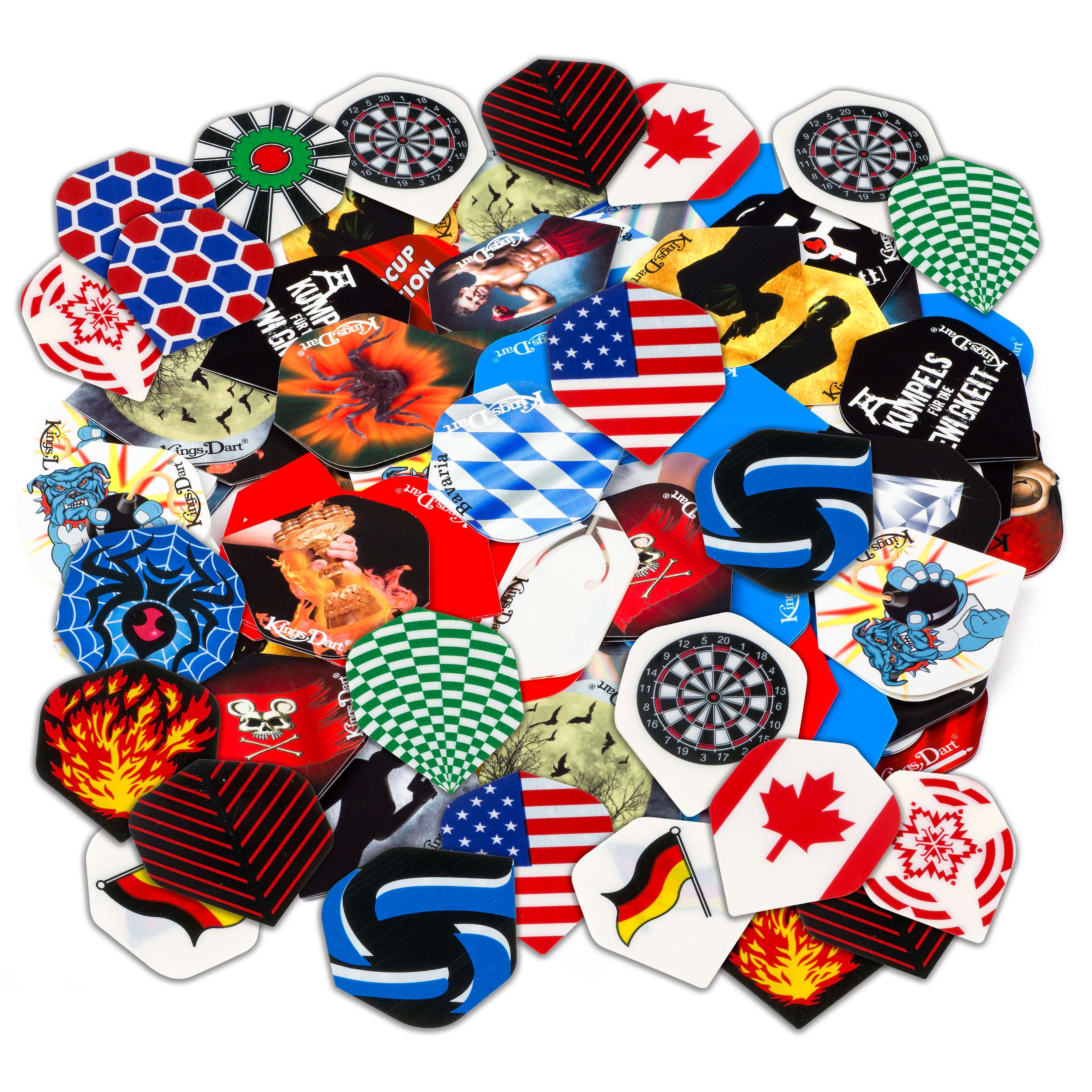 Kings Dart Dart Flights-Set HD 100 "Mix" Unkategorisiert online kaufen