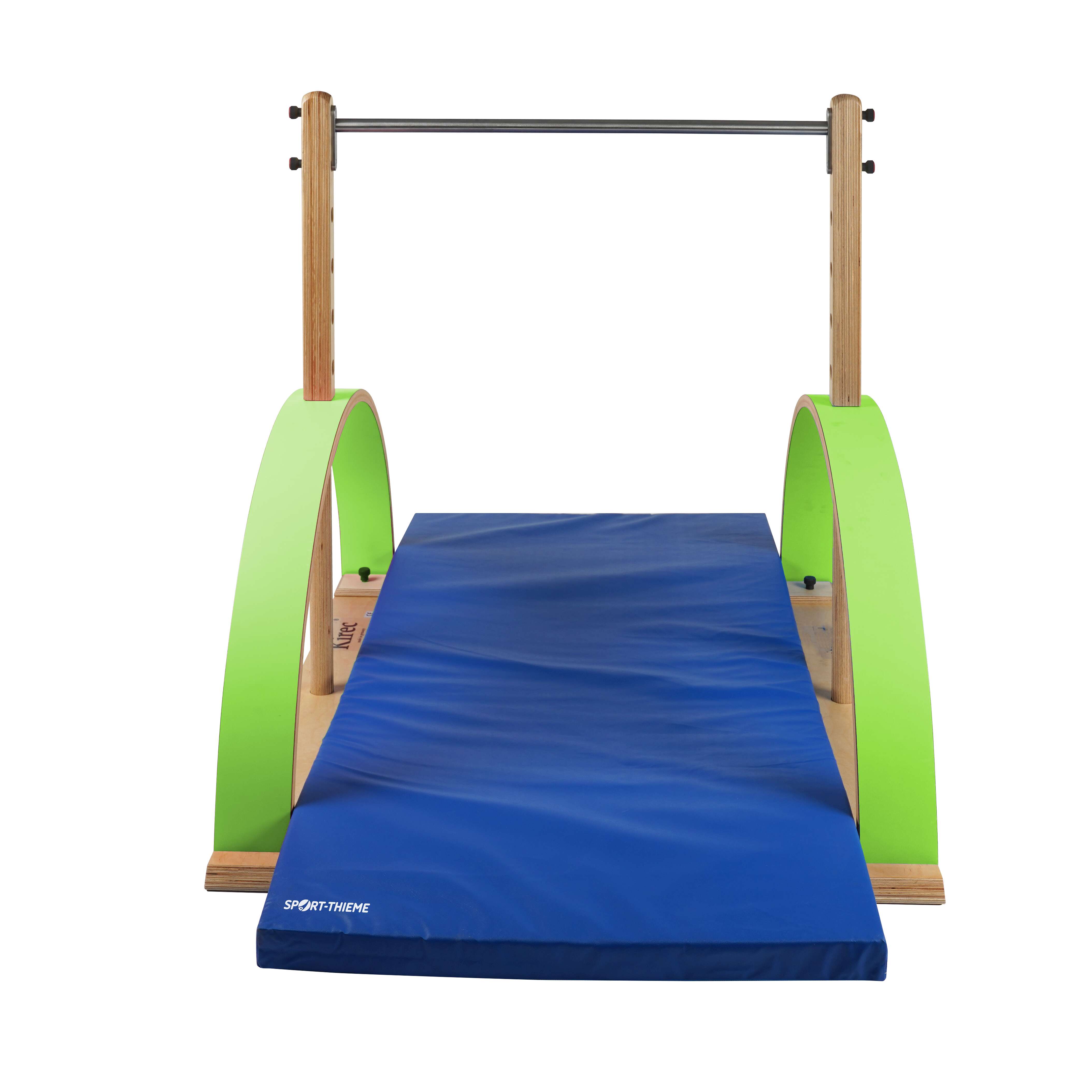"Kirec Kinder-Turnreck ""Kirec"", Holz-Grün (HG1020), Mit Fallschutz-Matte" Unkategorisiert online kaufen