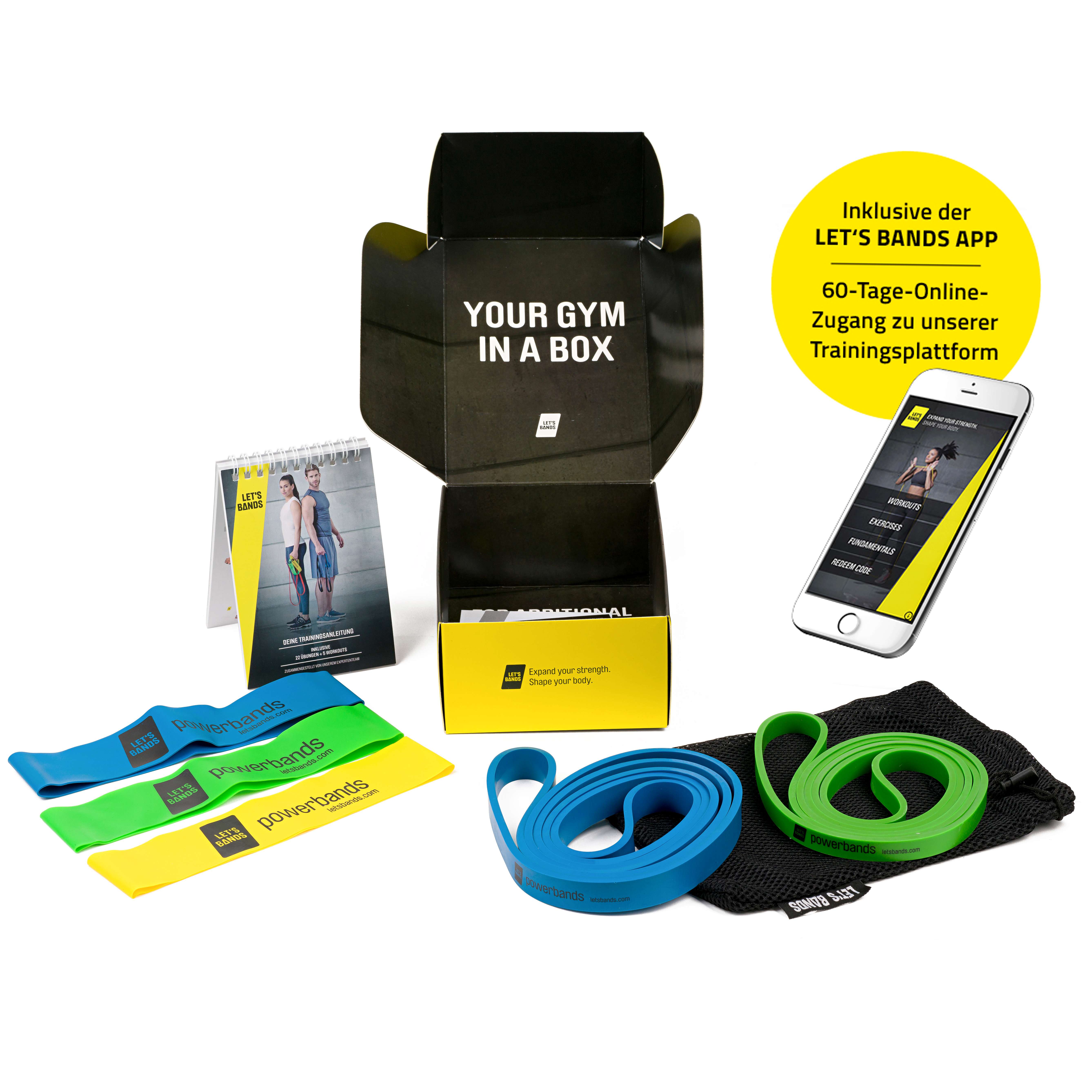 Let's Bands Rubberbands-Set "Powerbands Pro" Unkategorisiert online kaufen