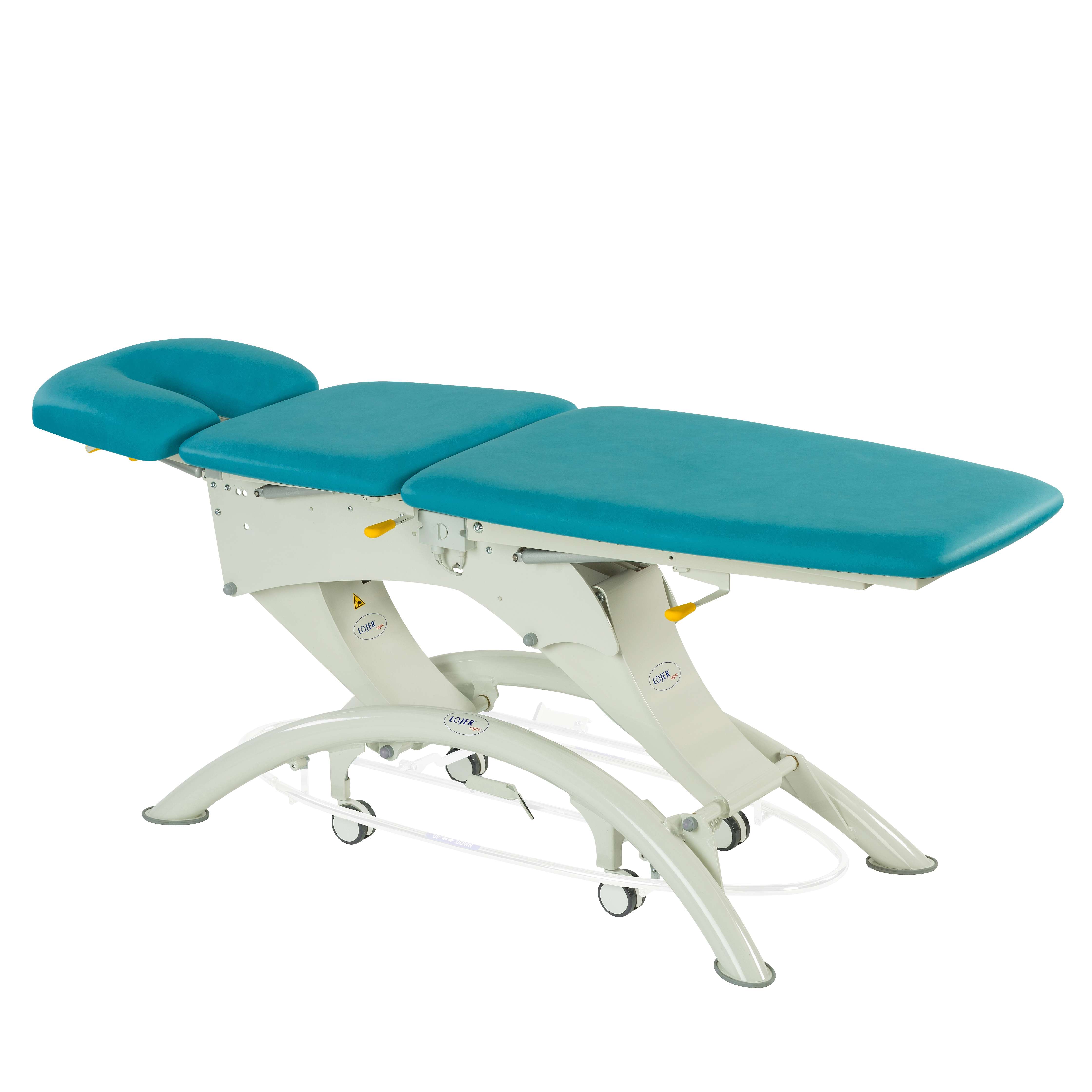 Lojer Elektrische Therapieliege "Capre F3", 3-teilig, Lagoon, 65 cm Unkategorisiert online kaufen