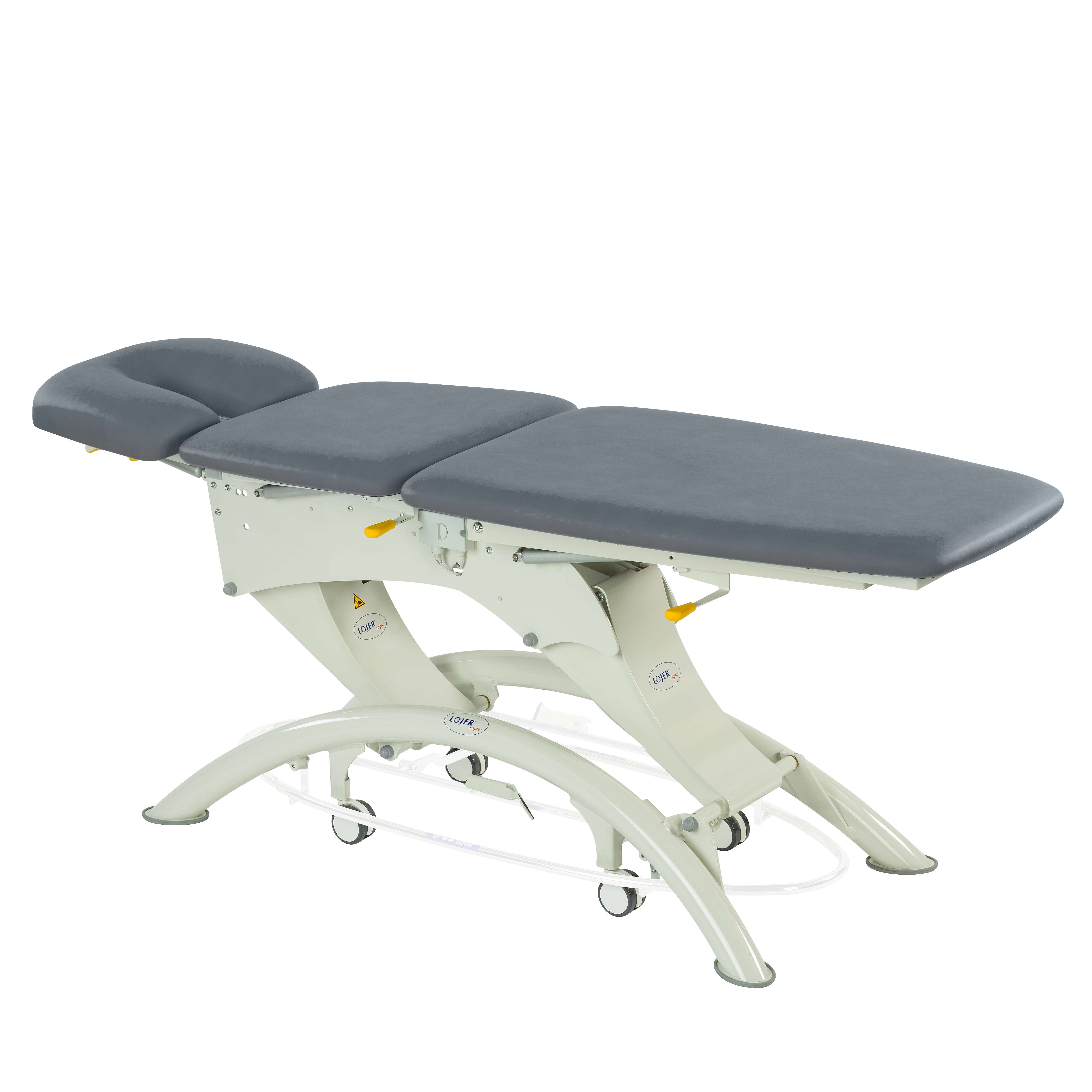Lojer Elektrische Therapieliege "Capre F3", 3-teilig, Titanium, 65 cm Unkategorisiert online kaufen