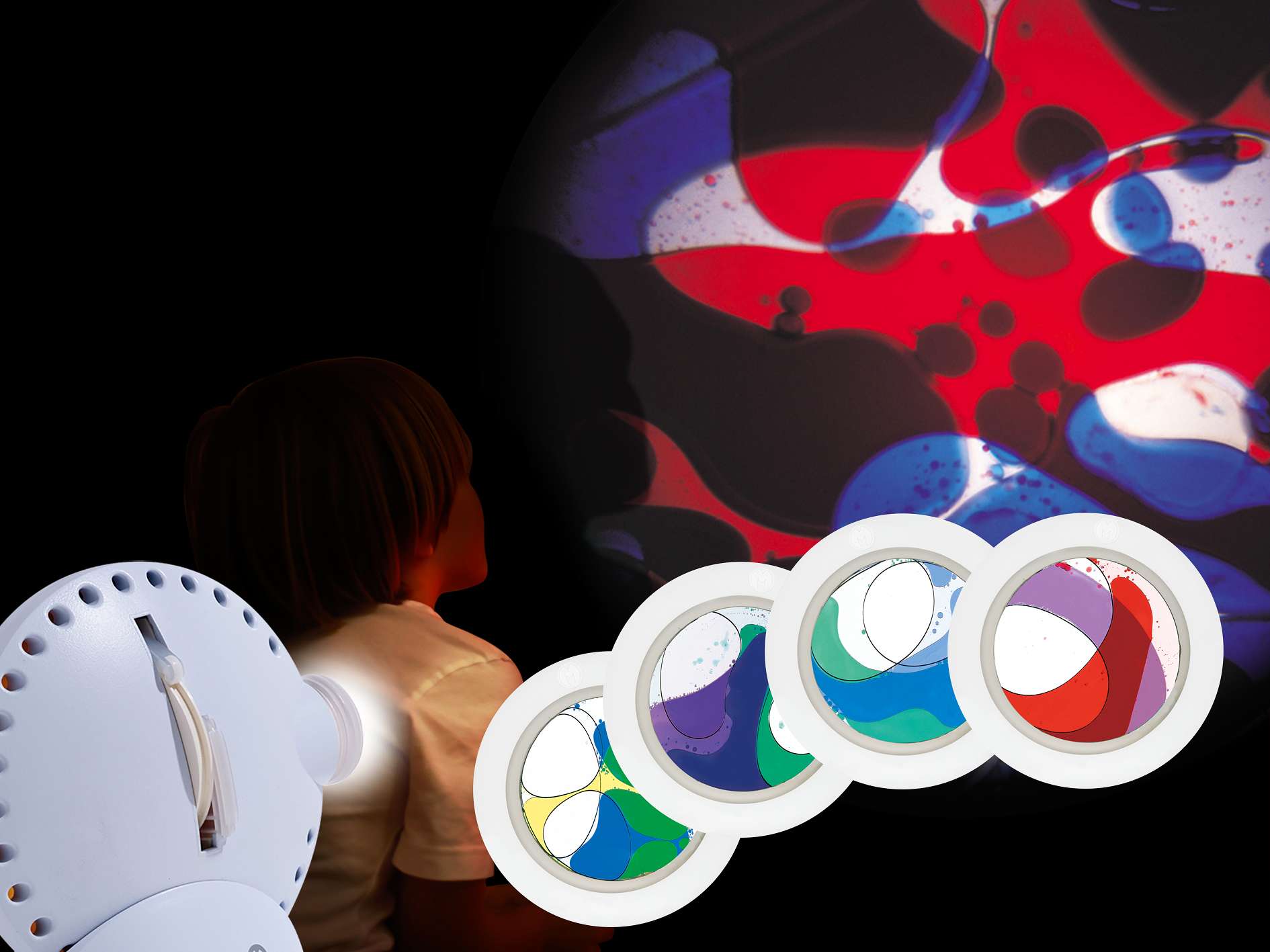 Mathmos Space-Projektor-Set, Weiß Unkategorisiert online kaufen