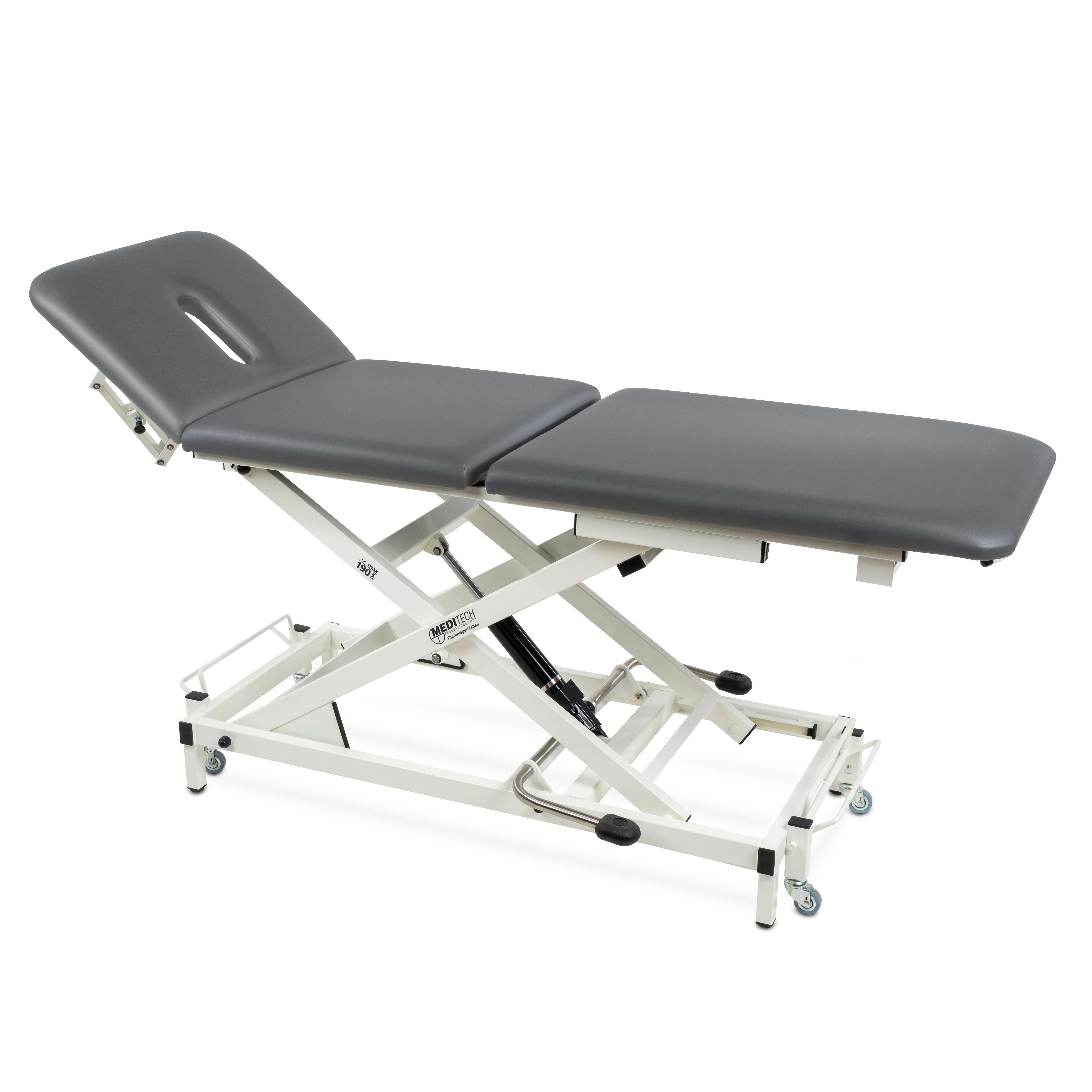Meditech Hydraulische Therapieliege "Vario Nr. 1", 3-teilig, Chrom, 65 cm Unkategorisiert online kaufen