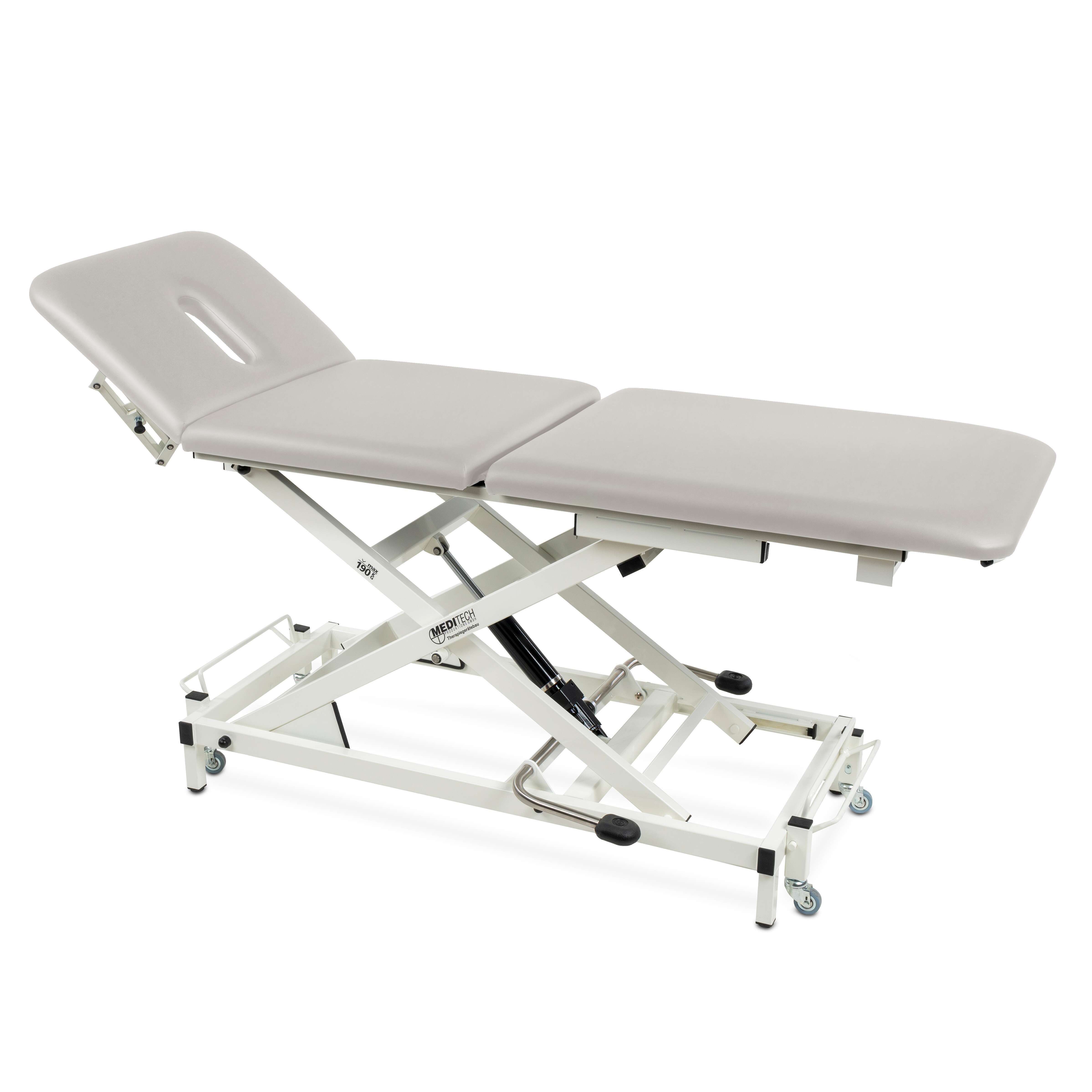 Meditech Hydraulische Therapieliege "Vario Nr. 1", 3-teilig, Creme, 65 cm Unkategorisiert online kaufen