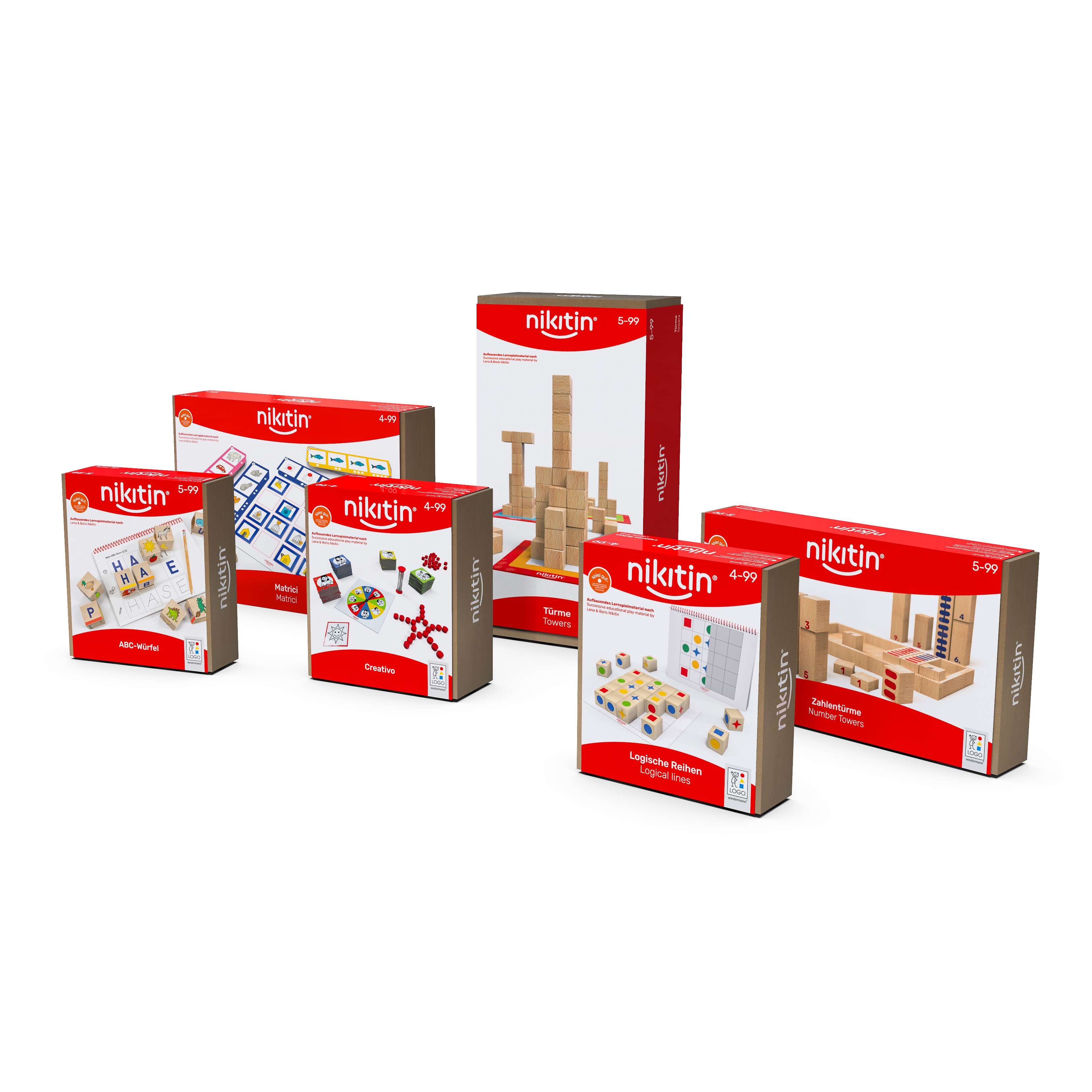 "Nikitin Lernspiele-Set ""Frühförderpaket N6-N11""" Unkategorisiert online kaufen