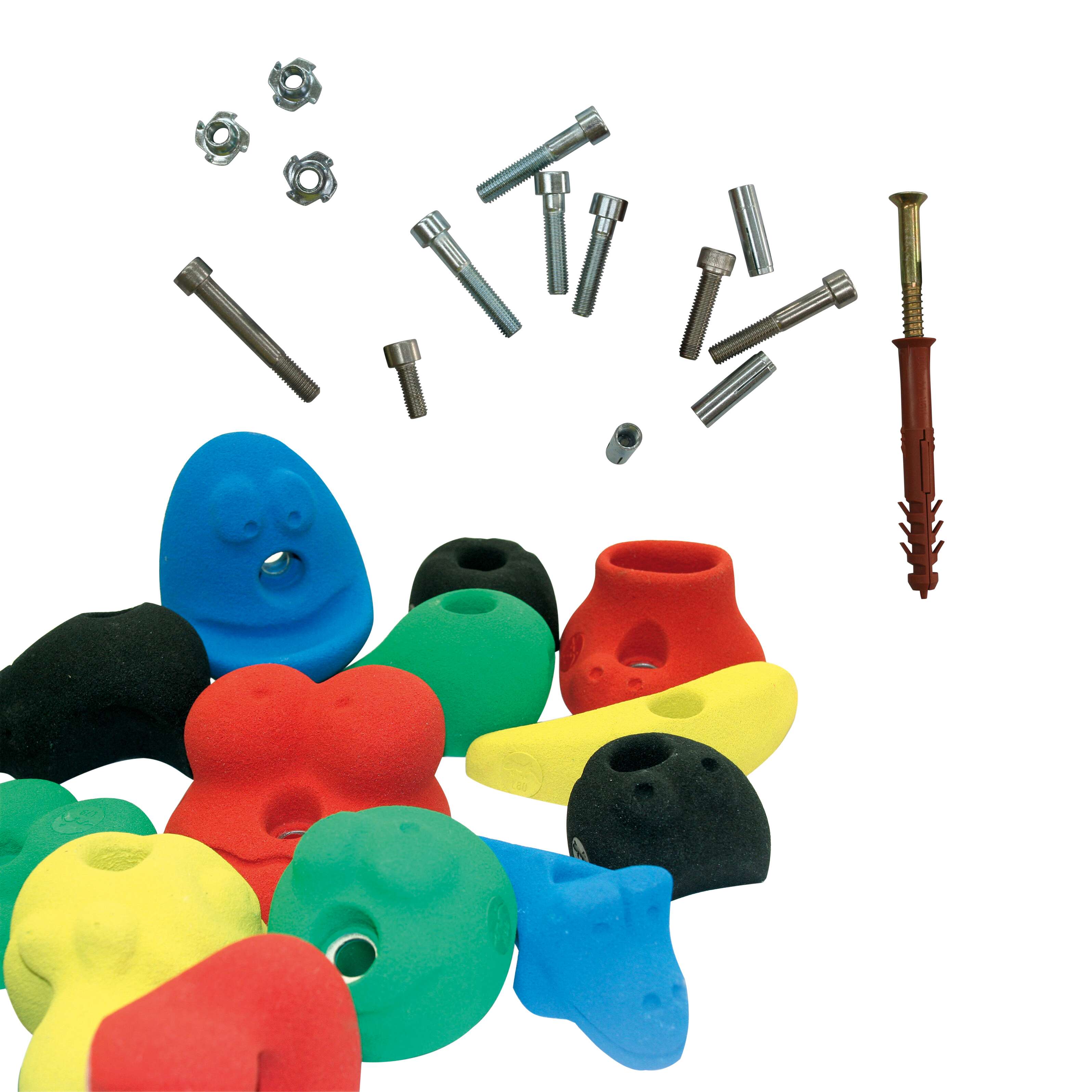 On Top Klettern Klettergriff-Set "Premium II", Mit Befestigungsmaterial für Indoor-Kletterwand Unkategorisiert online kaufen
