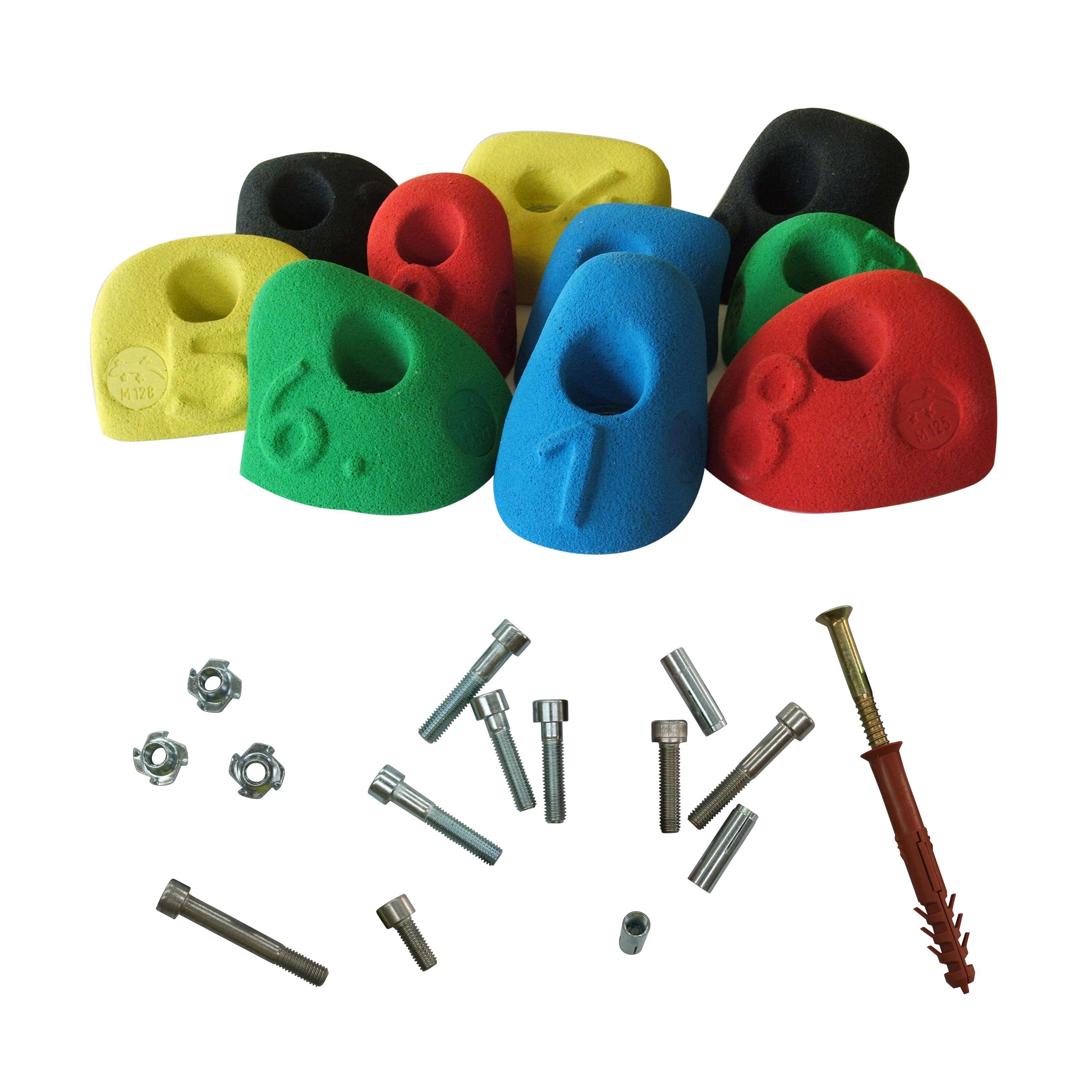 OnTop Klettergriff-Set "Ziffern", Mit Befestigungsmaterial für Holzwand Unkategorisiert online kaufen OnTop Klettergriff-Set "Ziffern", Mit Befestigungsmaterial für Holzwand Unkategorisiert online kaufen